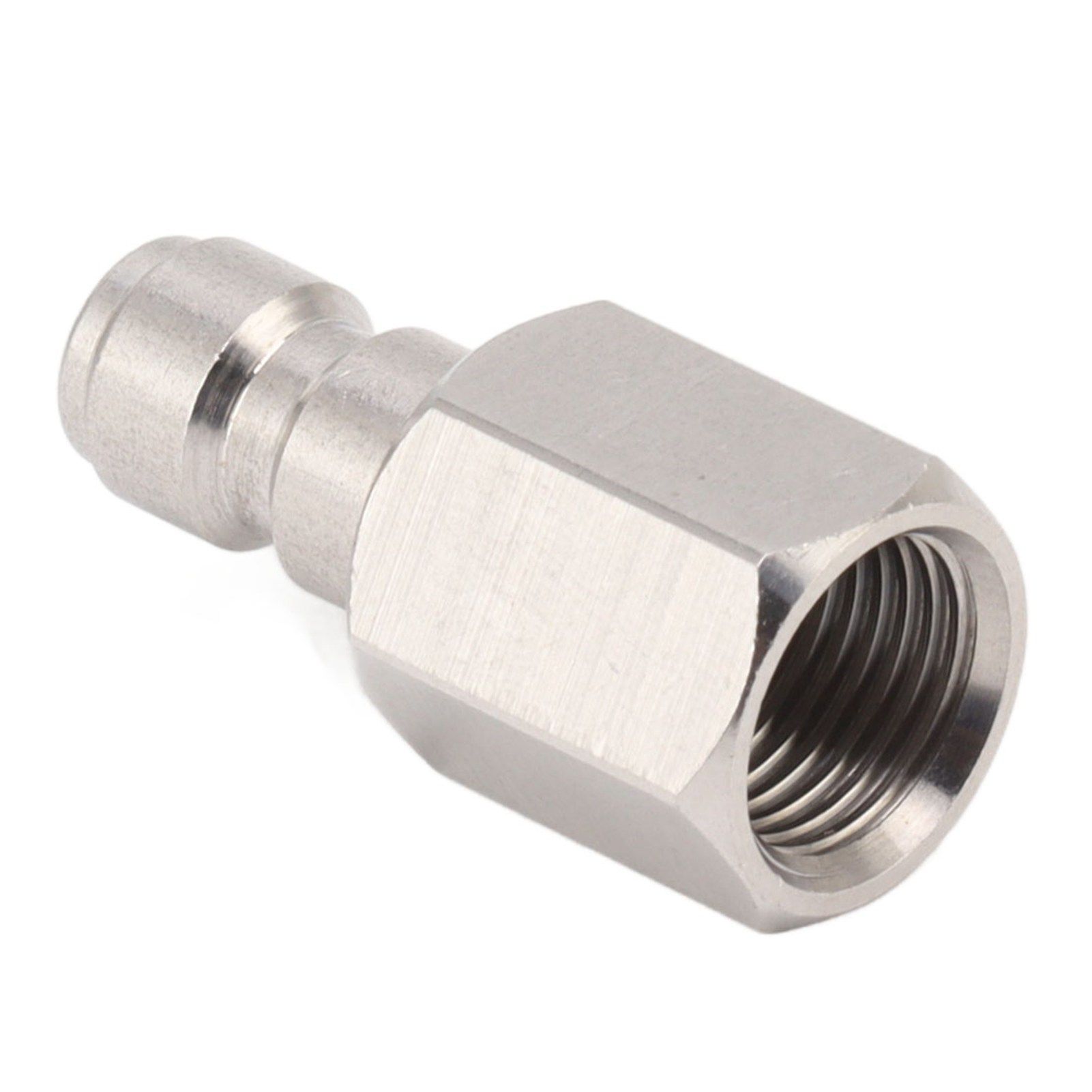 1/8 Inch Bspp Female Thread Fitting 304 Stainless Steel Female Straight Coupling Adapter for CO2 Cylinder Inflatable Attachment - Image 6