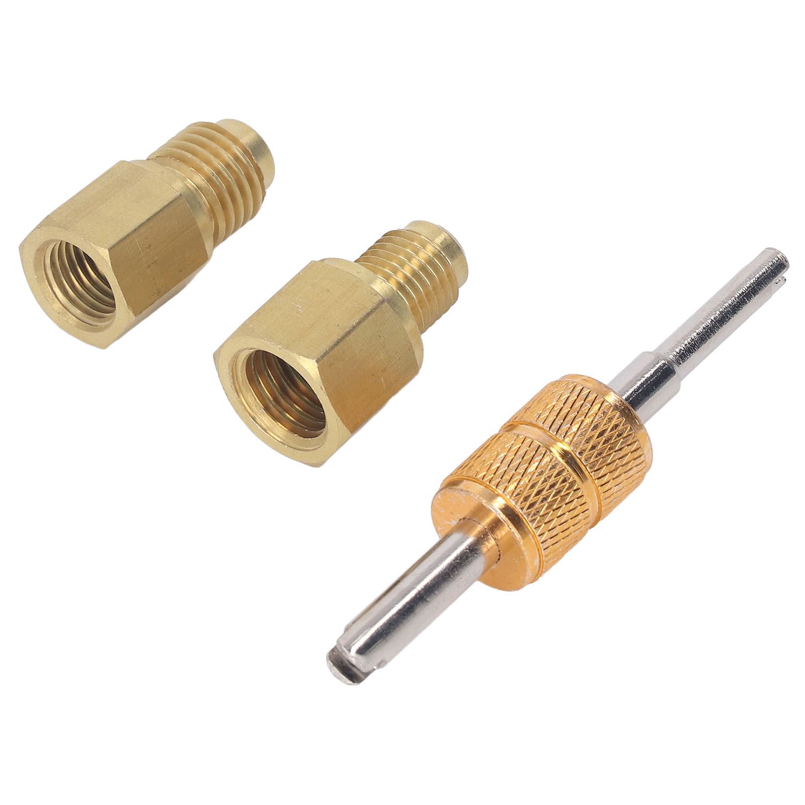 Copper Refrigerant Tank Adapter 1/2 ACME to 1/4 SAE 1/4 SAE to 1/2 ACME Refrigerant Tank Adapter Fittings - Image 7