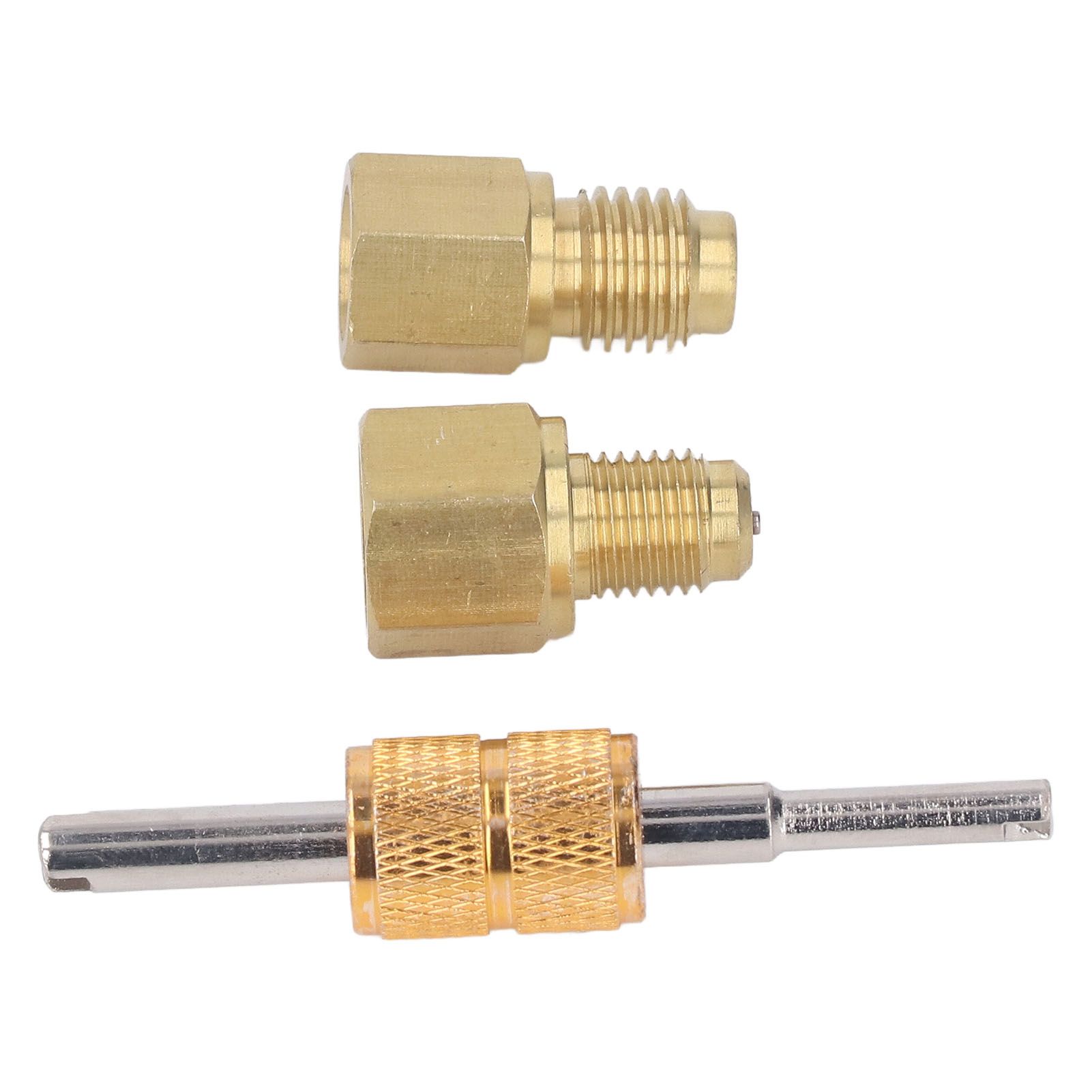 Copper Refrigerant Tank Adapter 1/2 ACME to 1/4 SAE 1/4 SAE to 1/2 ACME Refrigerant Tank Adapter Fittings - Image 8