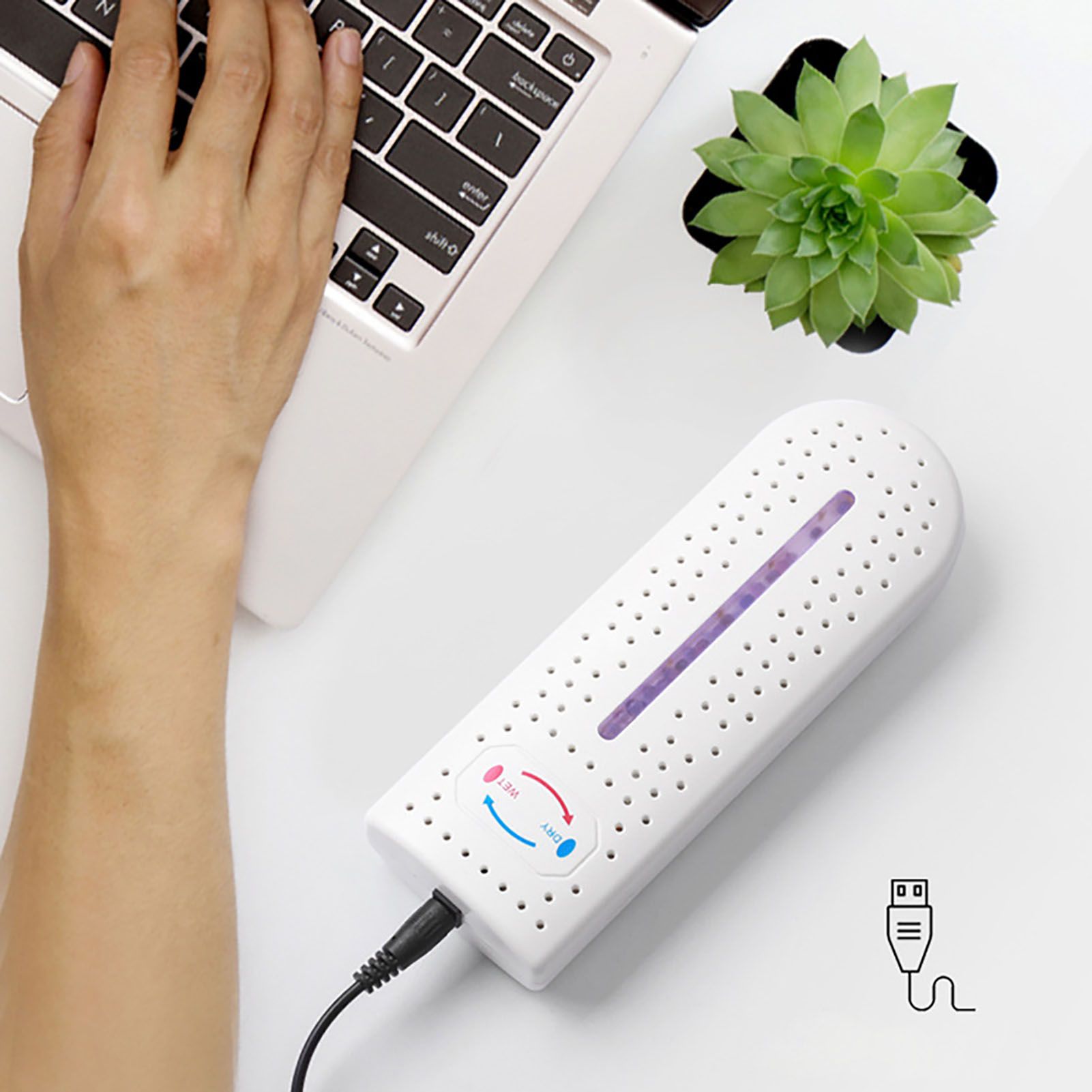 Electric Dehumidifier USB ABS Recyclable High Temperature Resistant Rectangle Air Dehumidifier for Home - Image 8