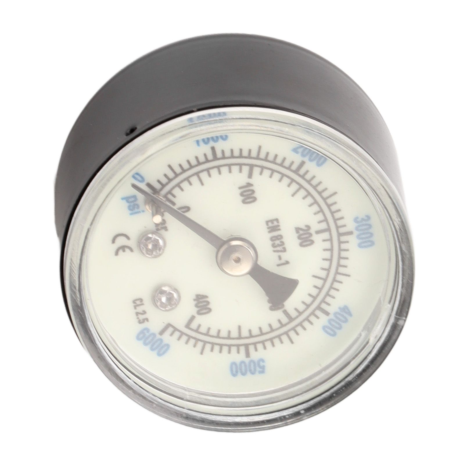 6000 Psi CO2 Pressure Gauge 1/8npt Thread Air Pressure Gauge Double Scale Luminous Carbon Dioxide Meter - Image 7