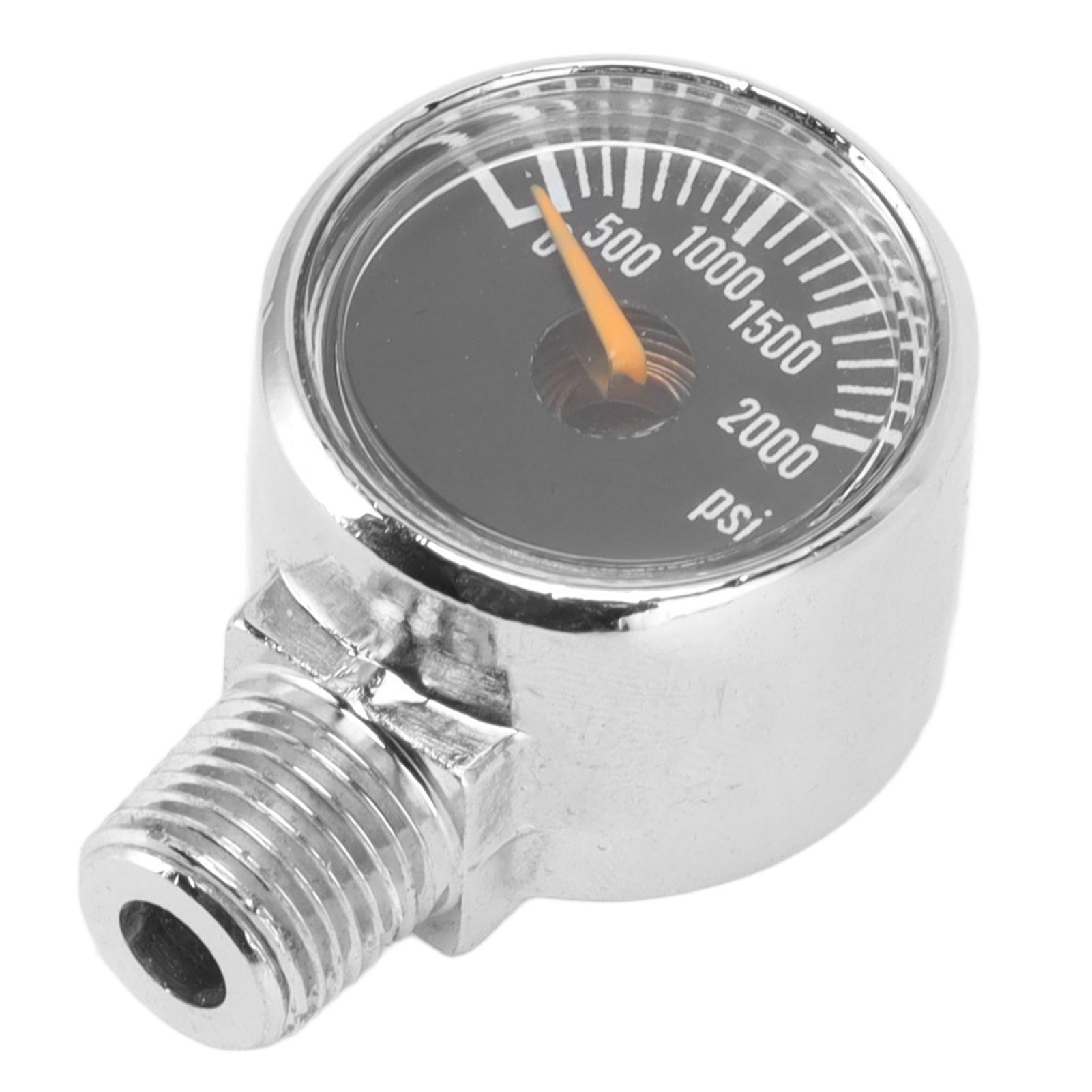 2000psi Pressure Gauge 1/8NPT Mount CO2 Cylinder Filling Pressure Meter for CO2 Gas Tank Keg Black - Image 5