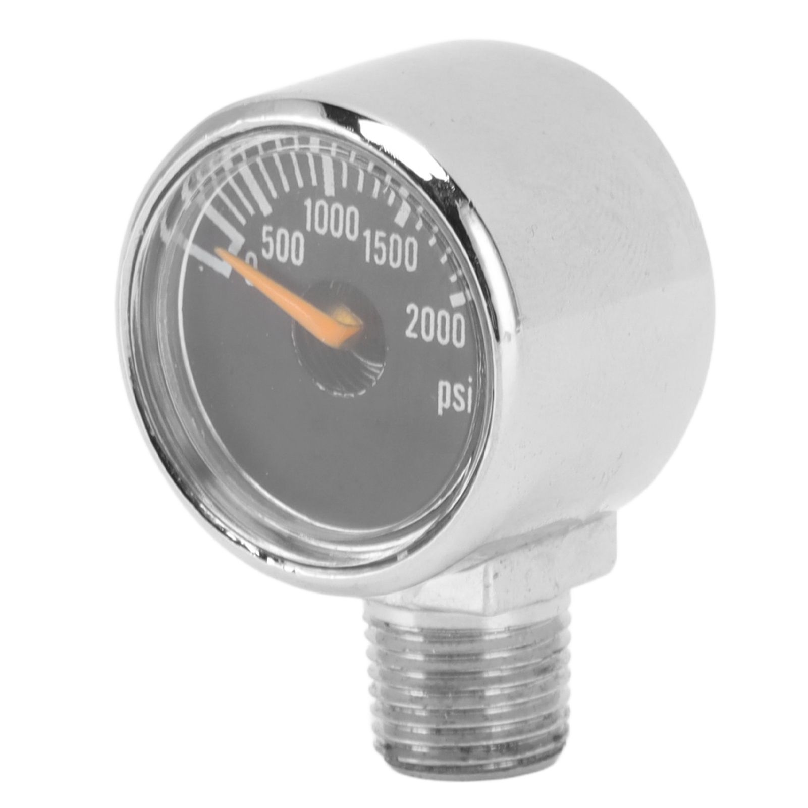 2000psi Pressure Gauge 1/8NPT Mount CO2 Cylinder Filling Pressure Meter for CO2 Gas Tank Keg Black - Image 6
