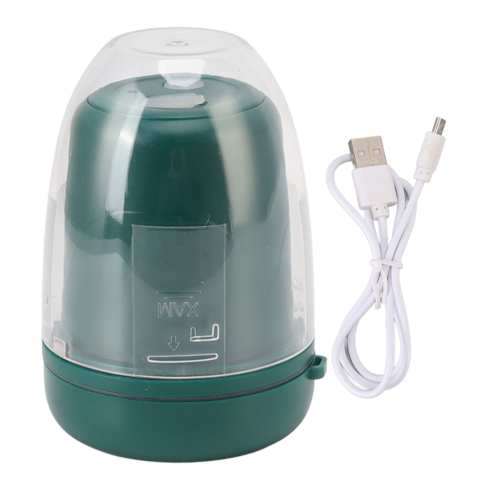 Portable Juicer Cup Multifunctional Rechargeable Small 4 Blades Blender Fruit Mixing Machine for Home 260ml Green - Image 1