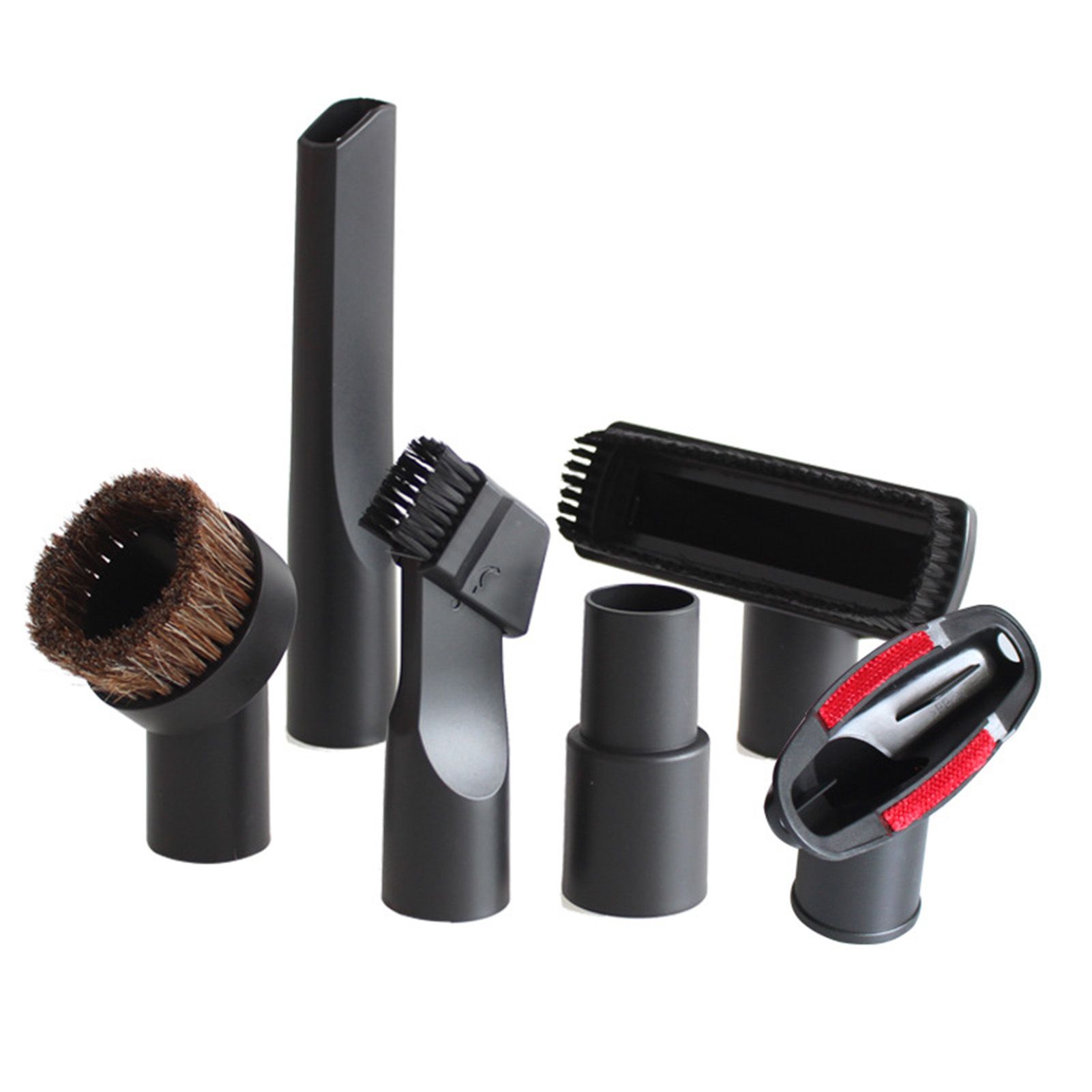 Vacuum Cleaner Accessories Replacement Brush Nozzle Vacuum Cleaning Kit for Floor Sofa Car 6pcs - Image 1