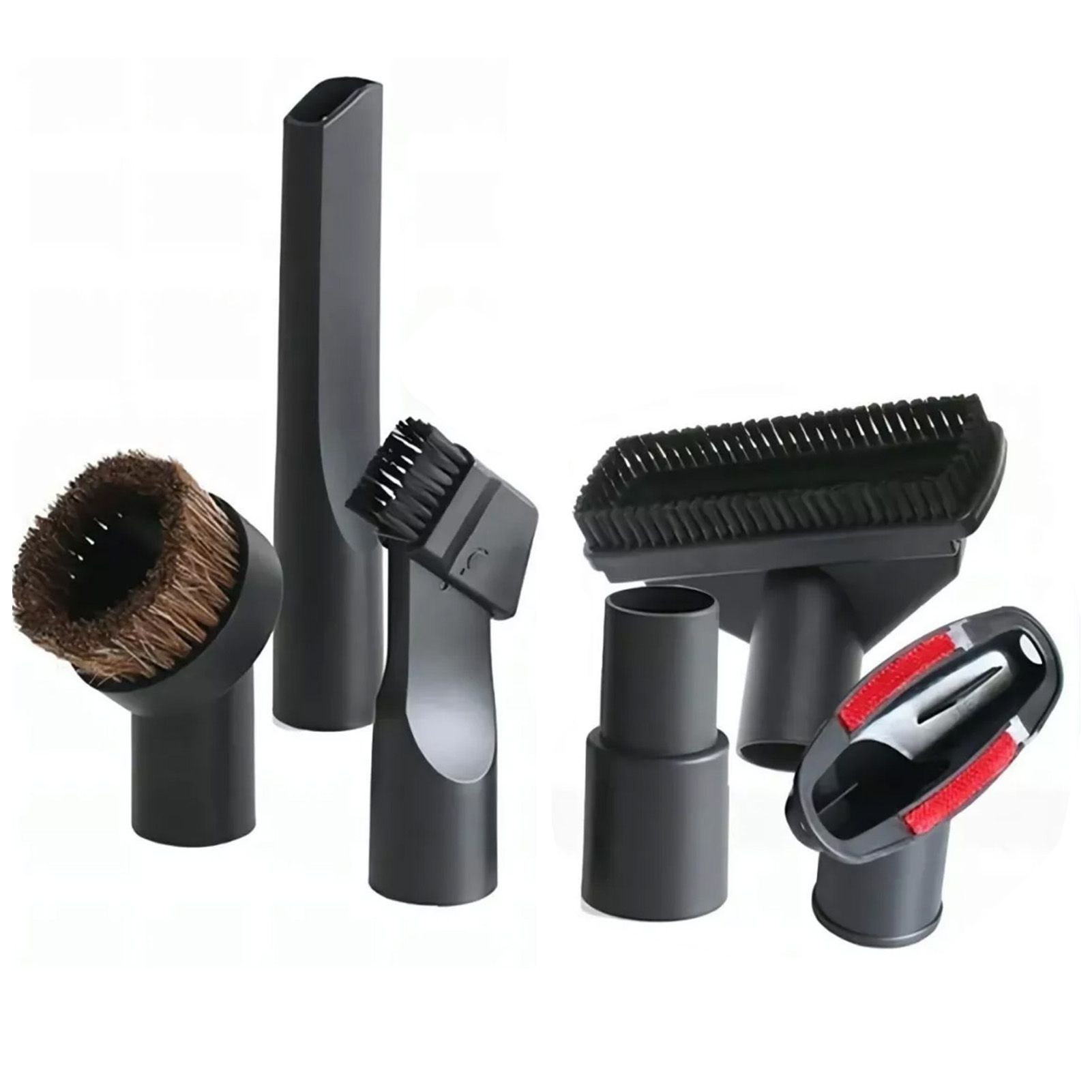 Vacuum Cleaner Accessories Replacement Brush Nozzle Vacuum Cleaning Kit for Floor Sofa Car 6pcs - Image 2
