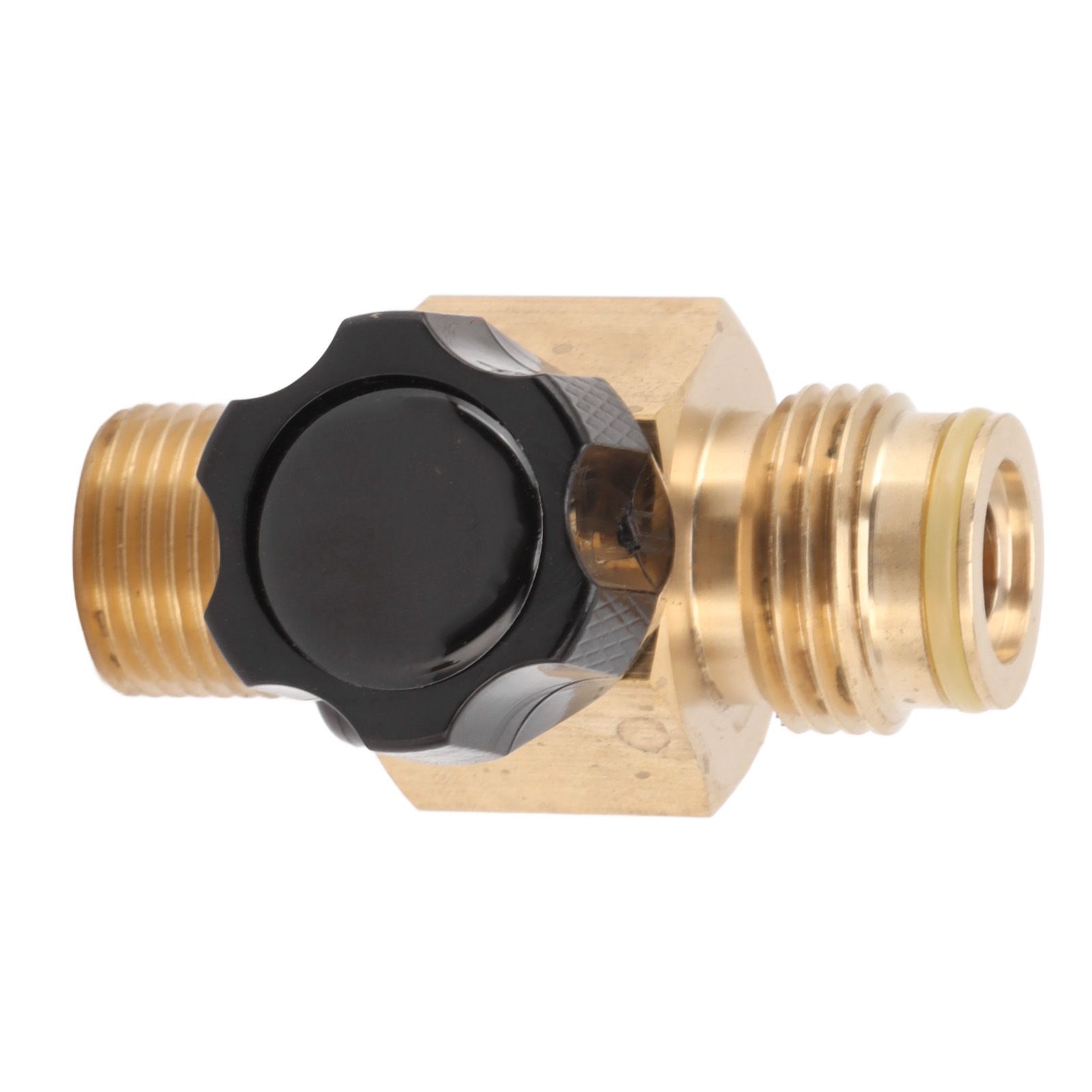 G1/2 14 CO2 Cylinder Refill Adapter 5000psi Maximum Pressure Brass M18x1.5 Refill CO2 Tank Valve Adapter Black - Image 8