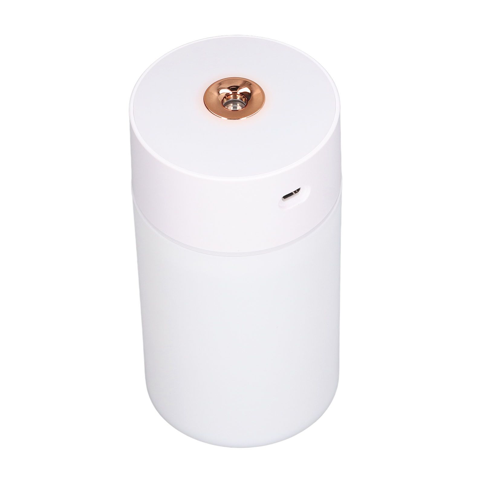 300ml Small Cool Mist Humidifier Portable Desktop Mini Humidifier with Colorful Light for Car House Office Travel White - Image 6