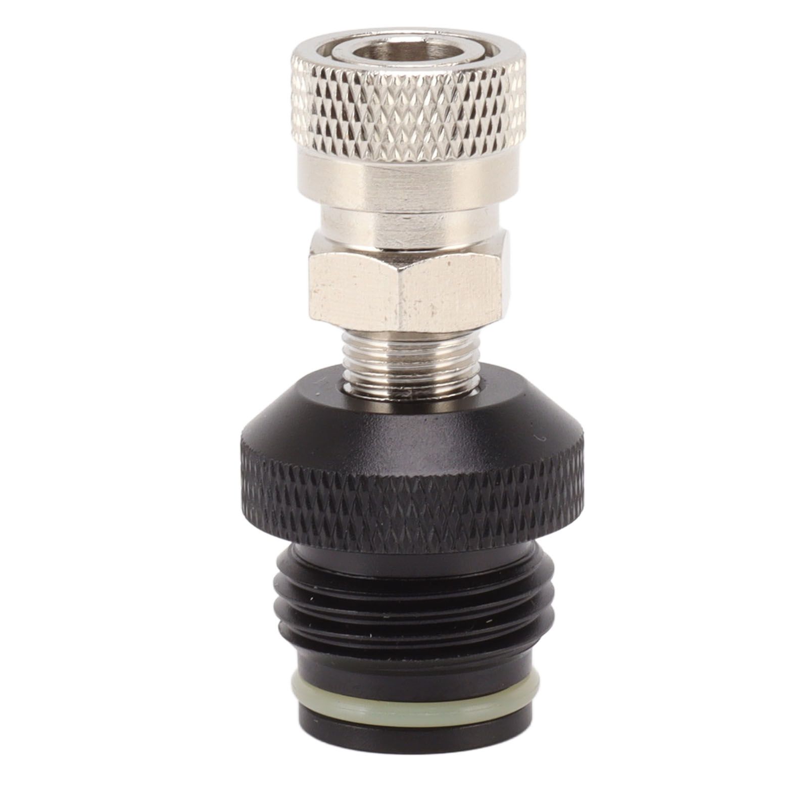 CO2 Tank Female Adapter Leakage Proof Stainless Steel Aluminum Alloy 8mm G1/2 14 Hose Quick Connect Female Fitting - Image 1