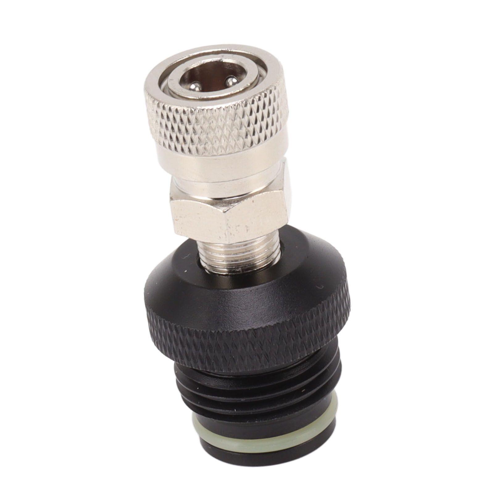CO2 Tank Female Adapter Leakage Proof Stainless Steel Aluminum Alloy 8mm G1/2 14 Hose Quick Connect Female Fitting - Image 2
