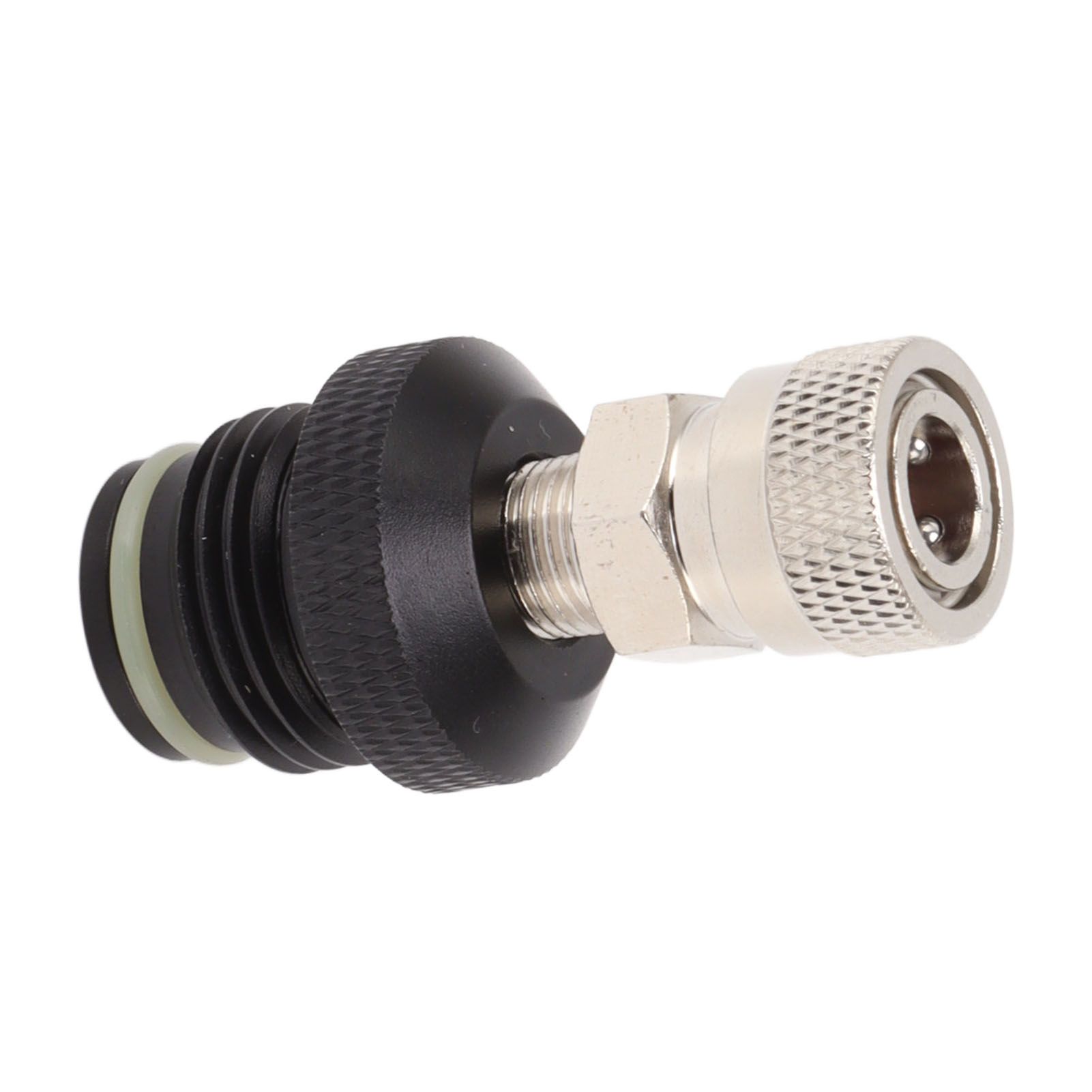 CO2 Tank Female Adapter Leakage Proof Stainless Steel Aluminum Alloy 8mm G1/2 14 Hose Quick Connect Female Fitting - Image 4