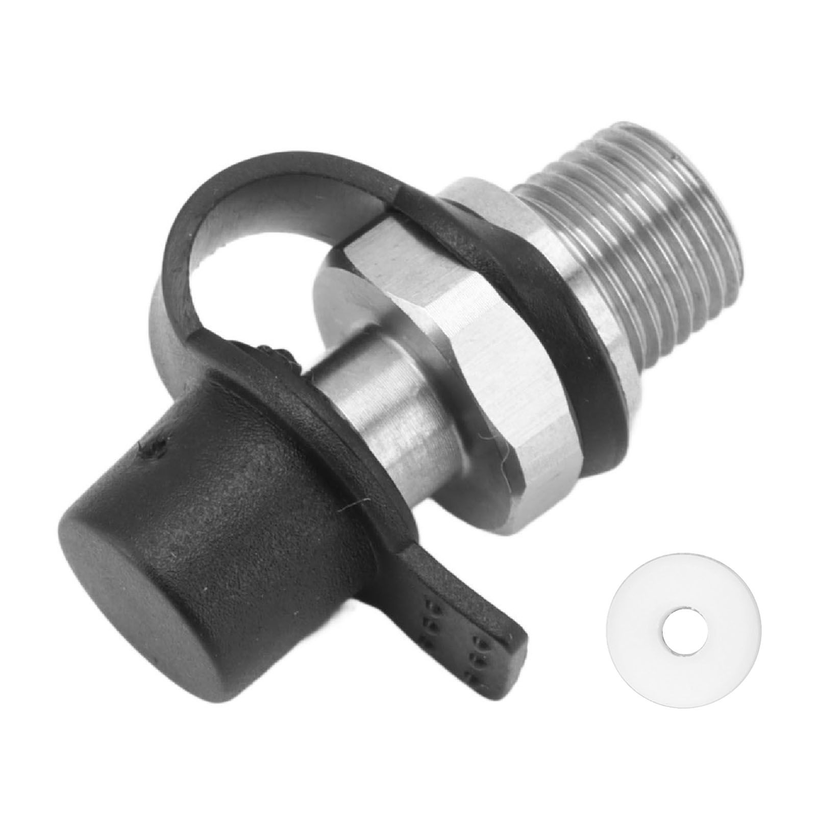 Male Thread CO2 Tank Refill Valve Connector 1/8NPT CO2 Cylinder Refill Valve Plug Adapter for Replacement - Image 1