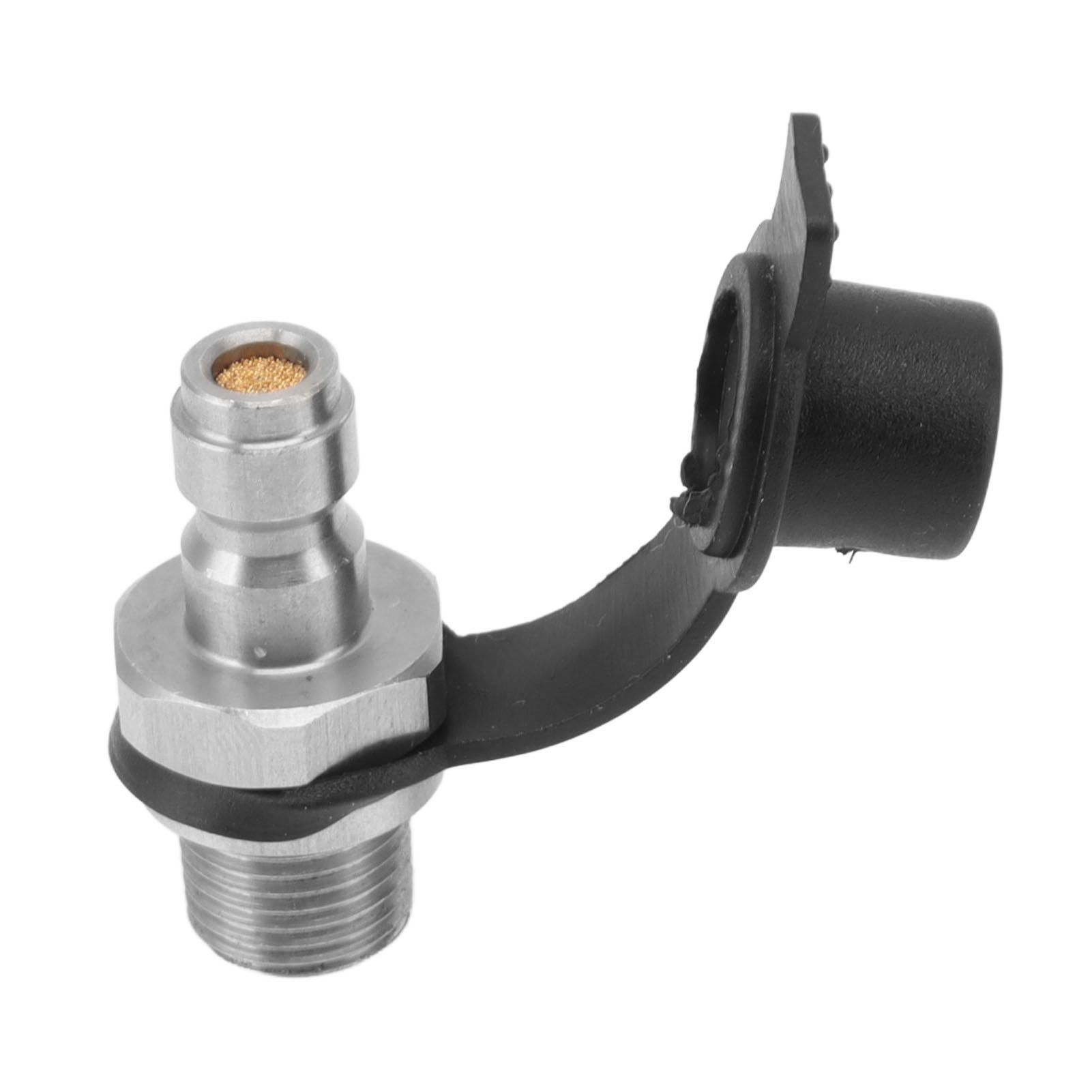 Male Thread CO2 Tank Refill Valve Connector 1/8NPT CO2 Cylinder Refill Valve Plug Adapter for Replacement - Image 4