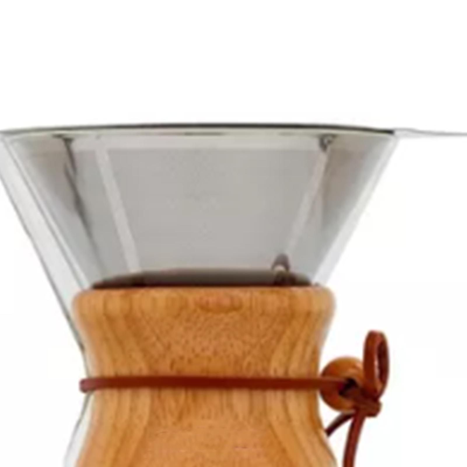 800ml Pour Over Coffee Maker High Borosilicate Glass Manual Coffee Dripper with Stainless Steel Filter - Image 7