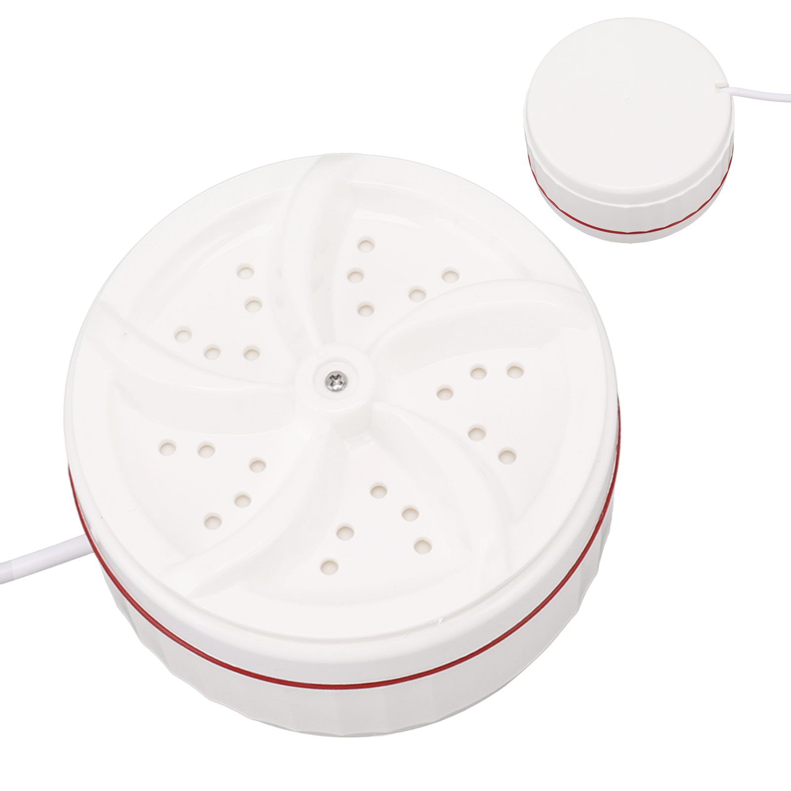 Small Washing Machine 50 Seconds Forward Reverse Cleaning Automatic Power Off Ultrasonic Turbine Washing Machine 27W - Image 8