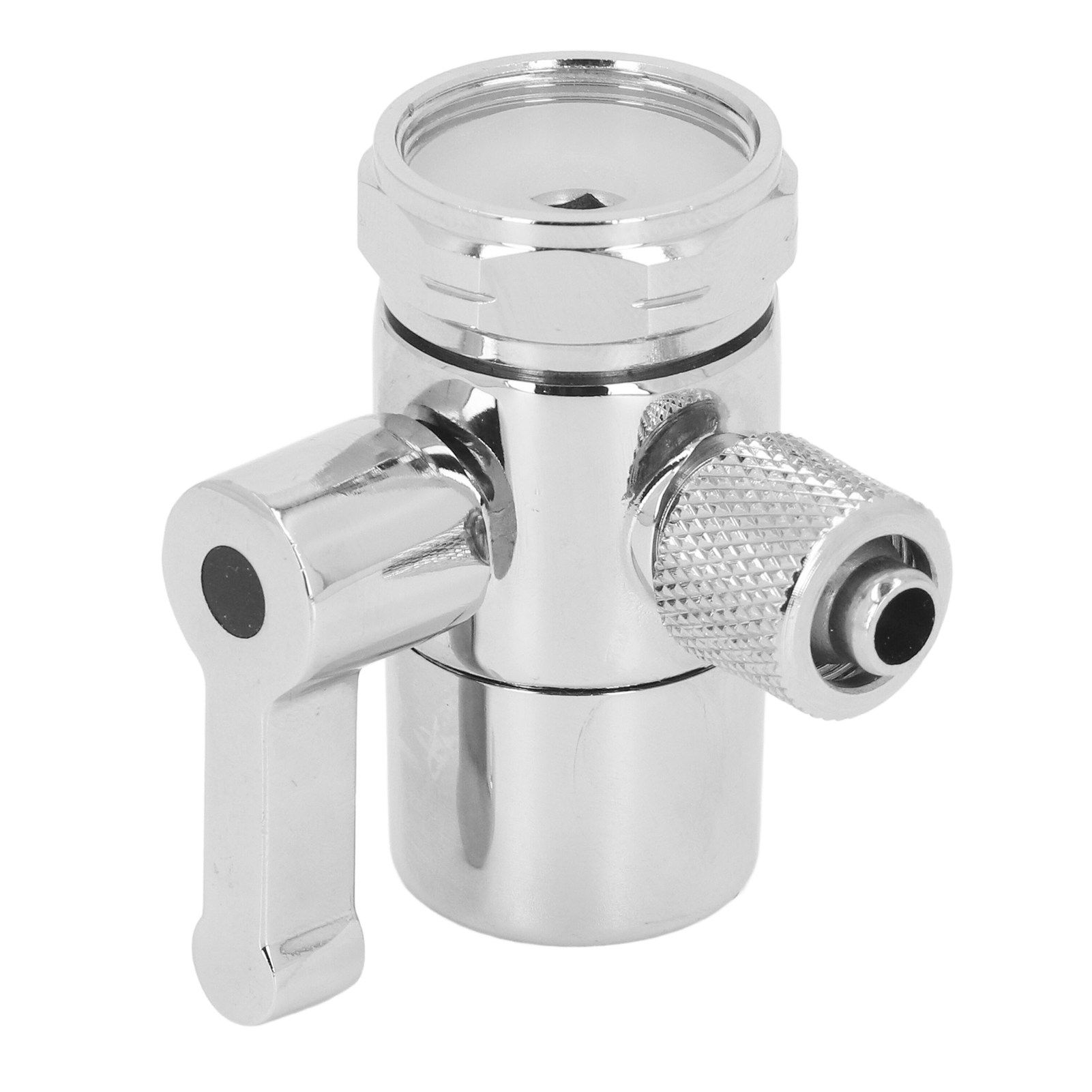 3/8in Faucet Diverter Valve M22 Female Thread Thickened Brass Sink Faucet Splitter for Bathroom Kitchen - Image 1