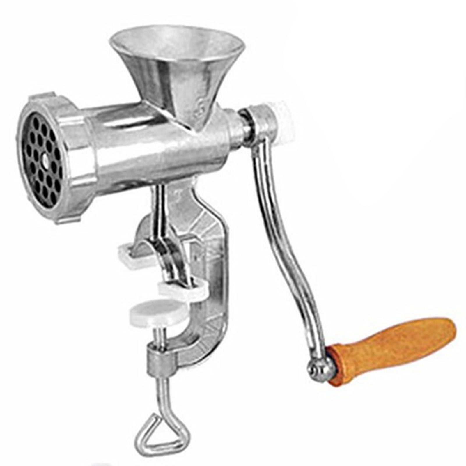 Manual Meat Grinder Aluminum Alloy Hand Crank Meat Vegetable Grinding Machine for Kitchen - Image 1