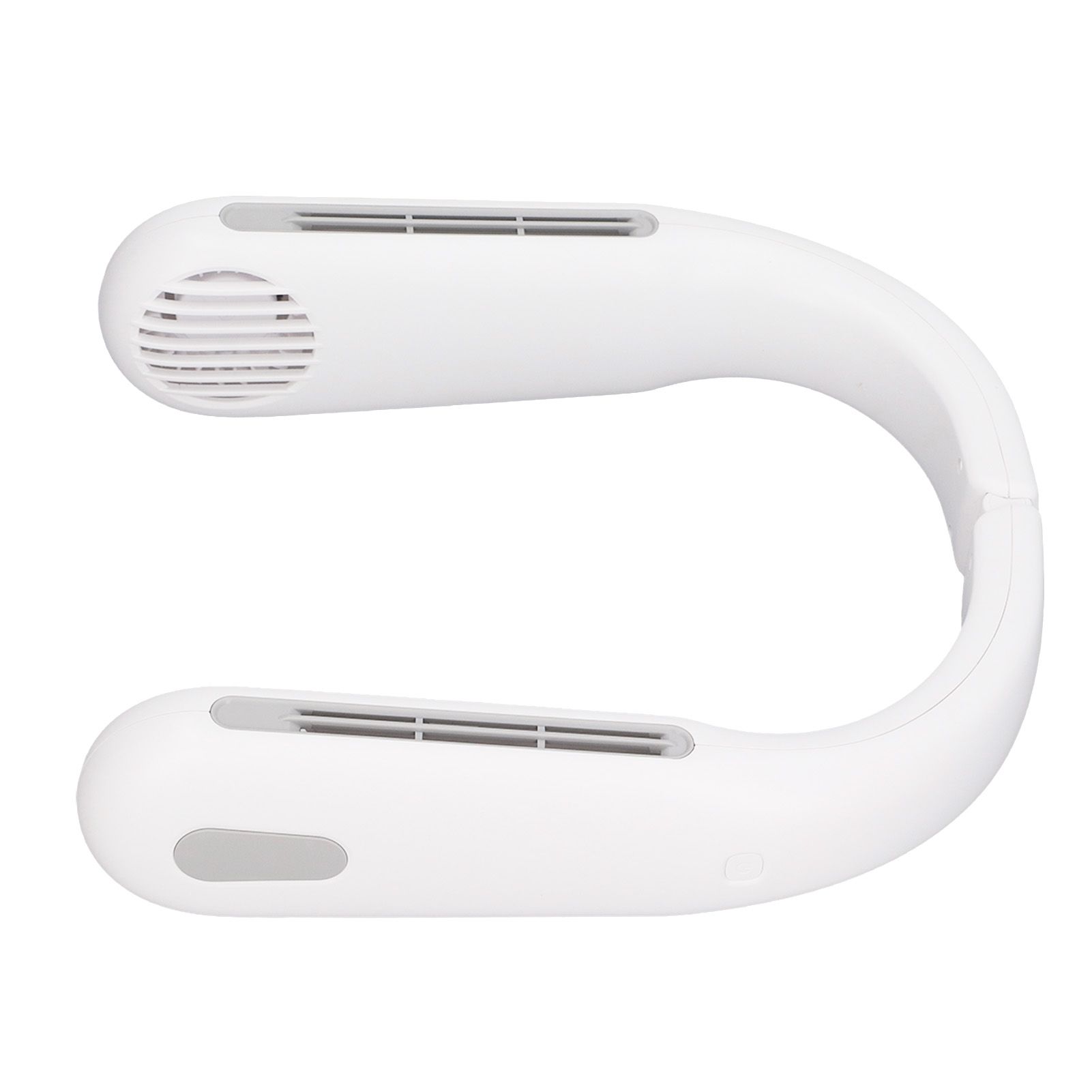 Mini Portable Neck Fan with 3 Wind Speeds Rapid Cooling USB Hanging Neck Electric Fan for Sports Travel Outdoor White - Image 7