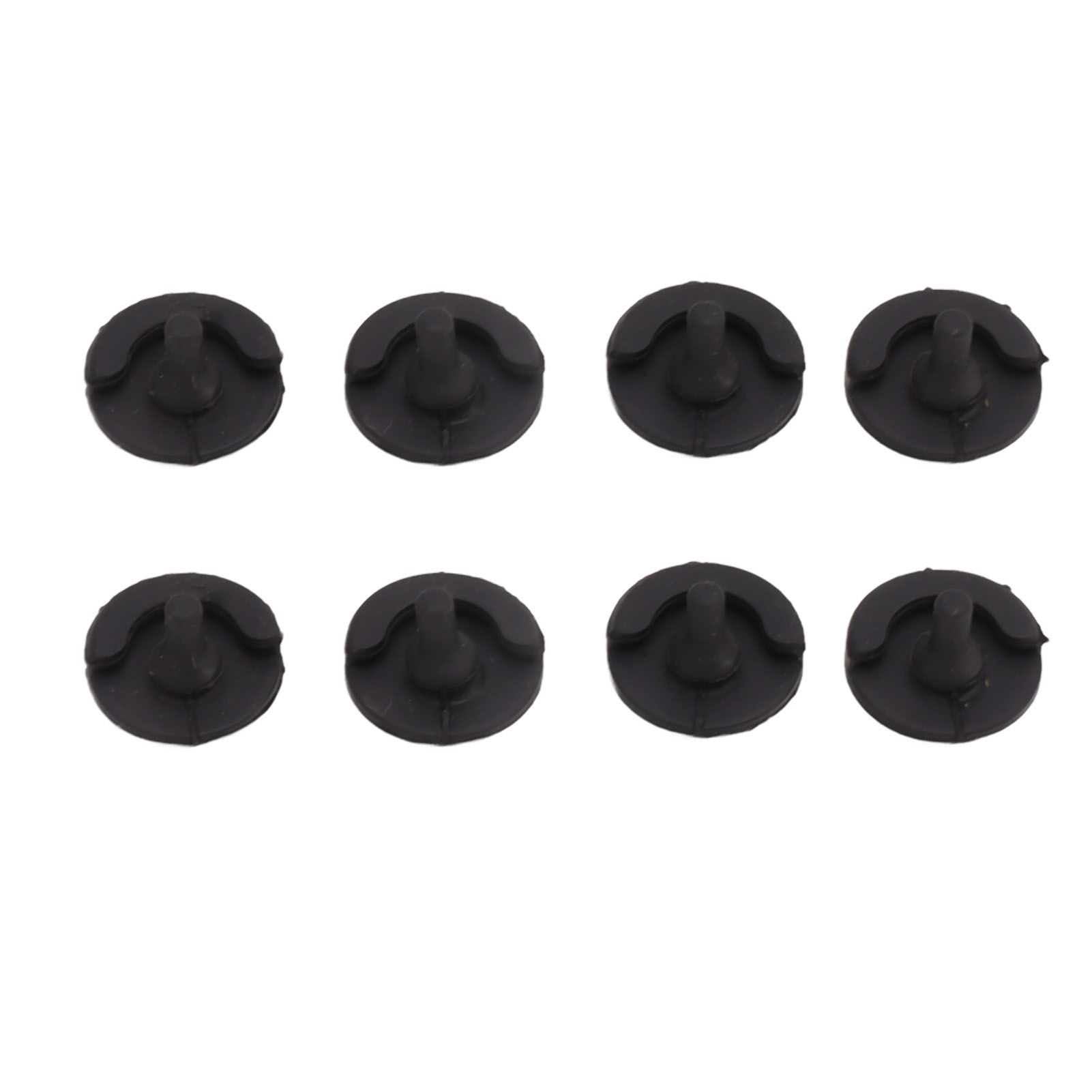 8pcs Fryer Silicone Feet Scratch Proof Round Heat Insulation Kitchen Fryer Tray Feet for Frying Pan Barbecue Pan - Image 1