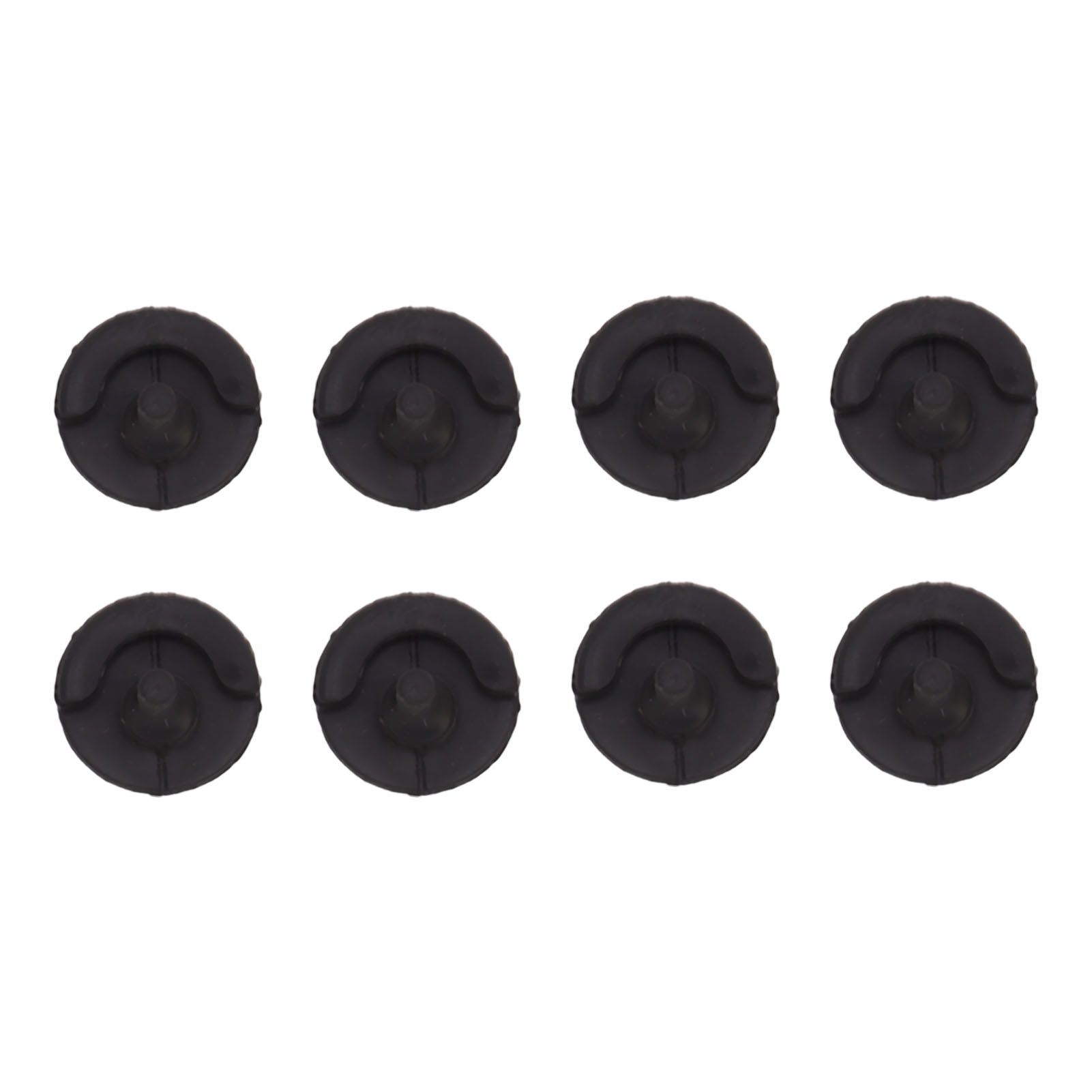 8pcs Fryer Silicone Feet Scratch Proof Round Heat Insulation Kitchen Fryer Tray Feet for Frying Pan Barbecue Pan - Image 2
