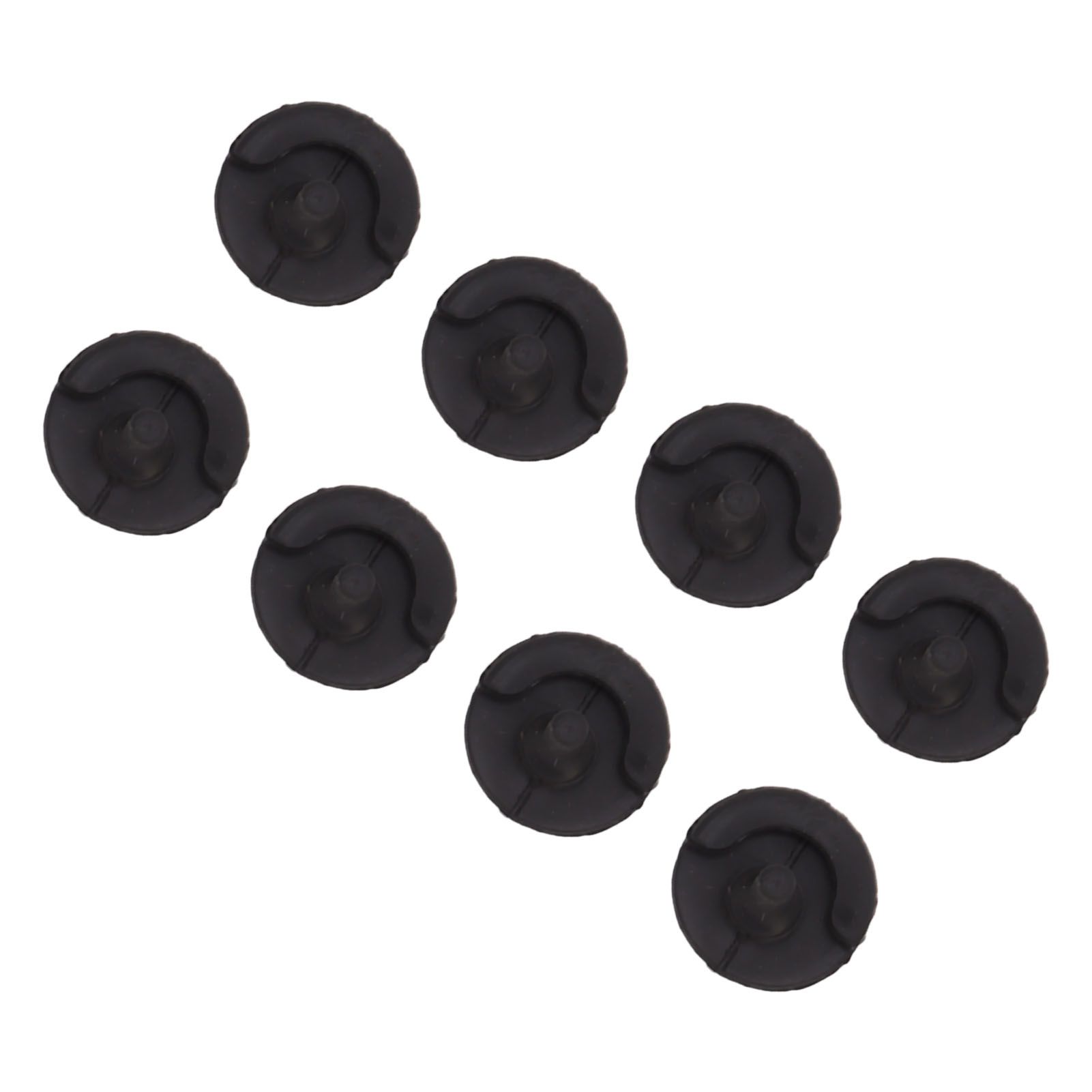 8pcs Fryer Silicone Feet Scratch Proof Round Heat Insulation Kitchen Fryer Tray Feet for Frying Pan Barbecue Pan - Image 3