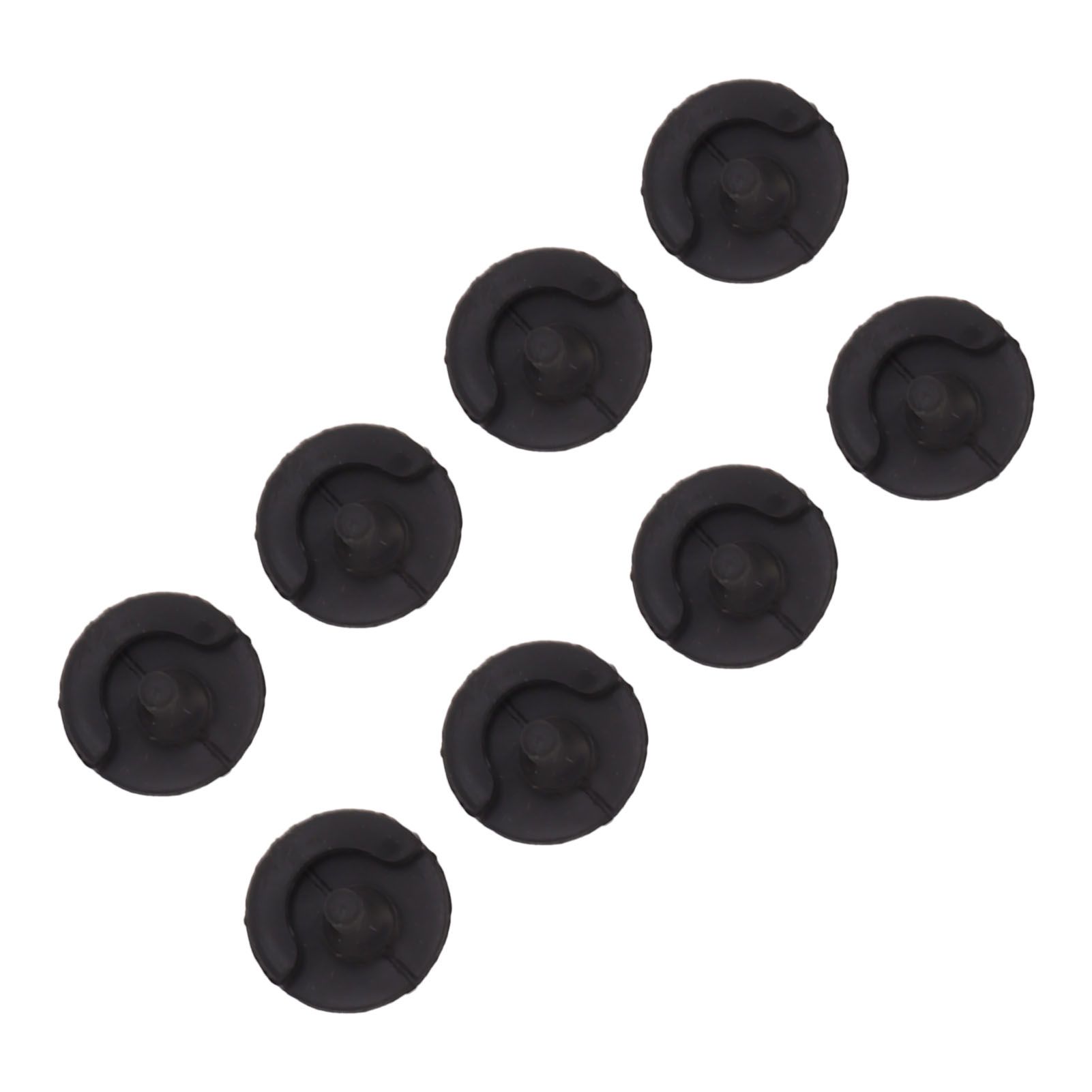 8pcs Fryer Silicone Feet Scratch Proof Round Heat Insulation Kitchen Fryer Tray Feet for Frying Pan Barbecue Pan - Image 4