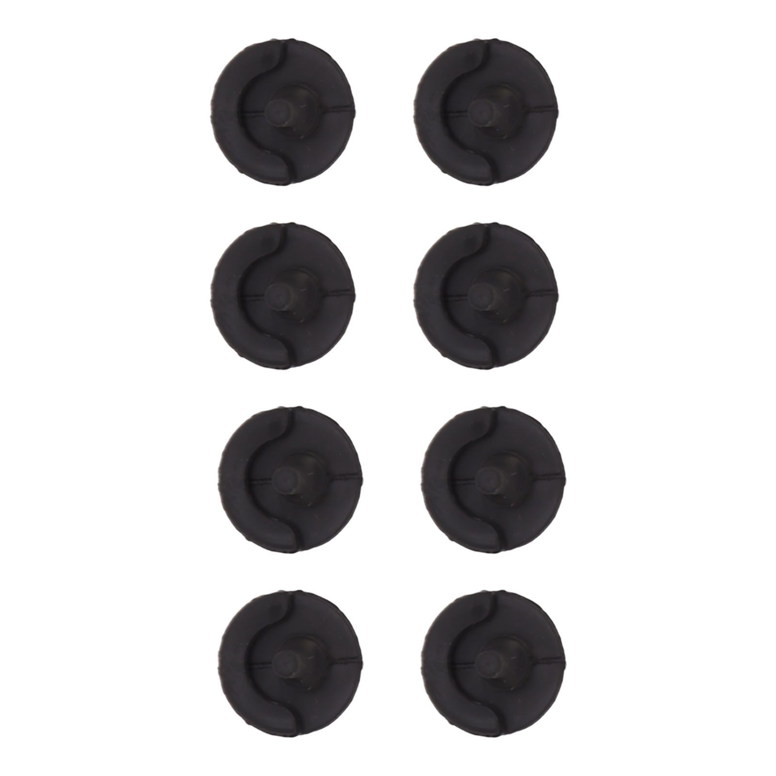 8pcs Fryer Silicone Feet Scratch Proof Round Heat Insulation Kitchen Fryer Tray Feet for Frying Pan Barbecue Pan - Image 5