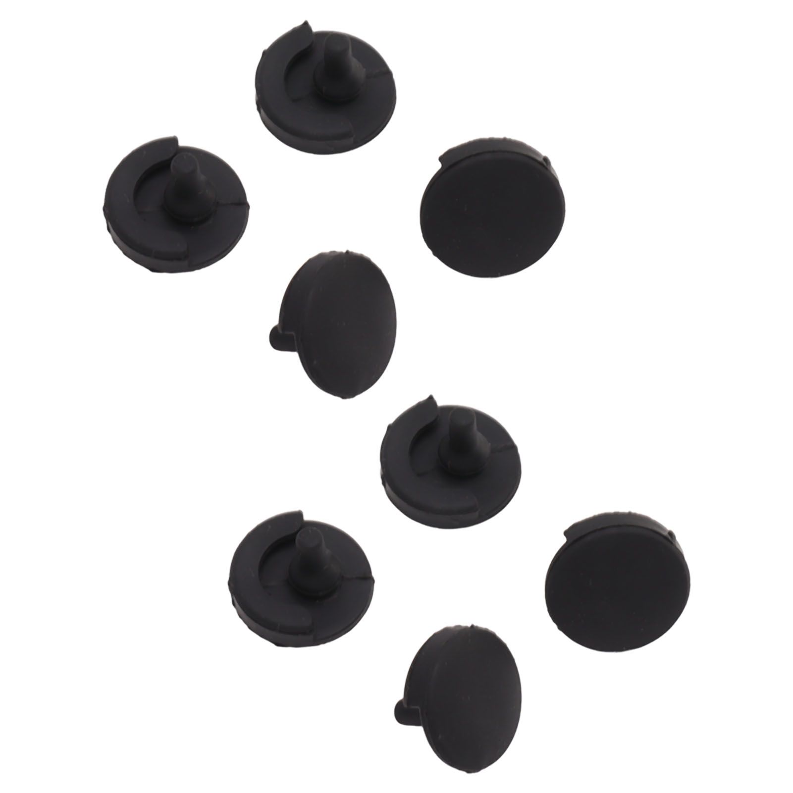 8pcs Fryer Silicone Feet Scratch Proof Round Heat Insulation Kitchen Fryer Tray Feet for Frying Pan Barbecue Pan - Image 7