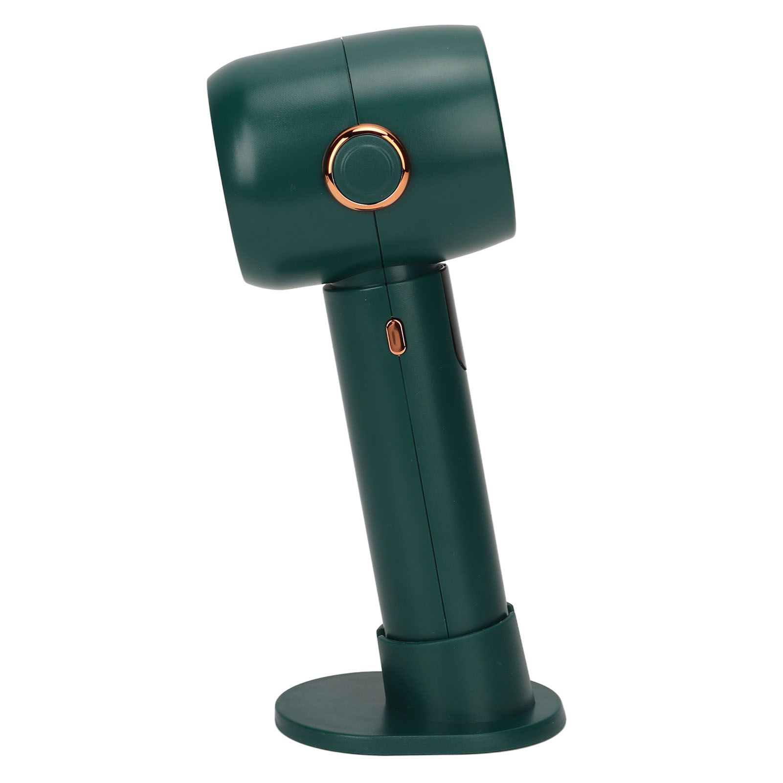 Smart Digital Display Handheld Fan Leafless Silent Small Turbine Fan Pocket Portable USB Electric Fan for Desktop Green - Image 8