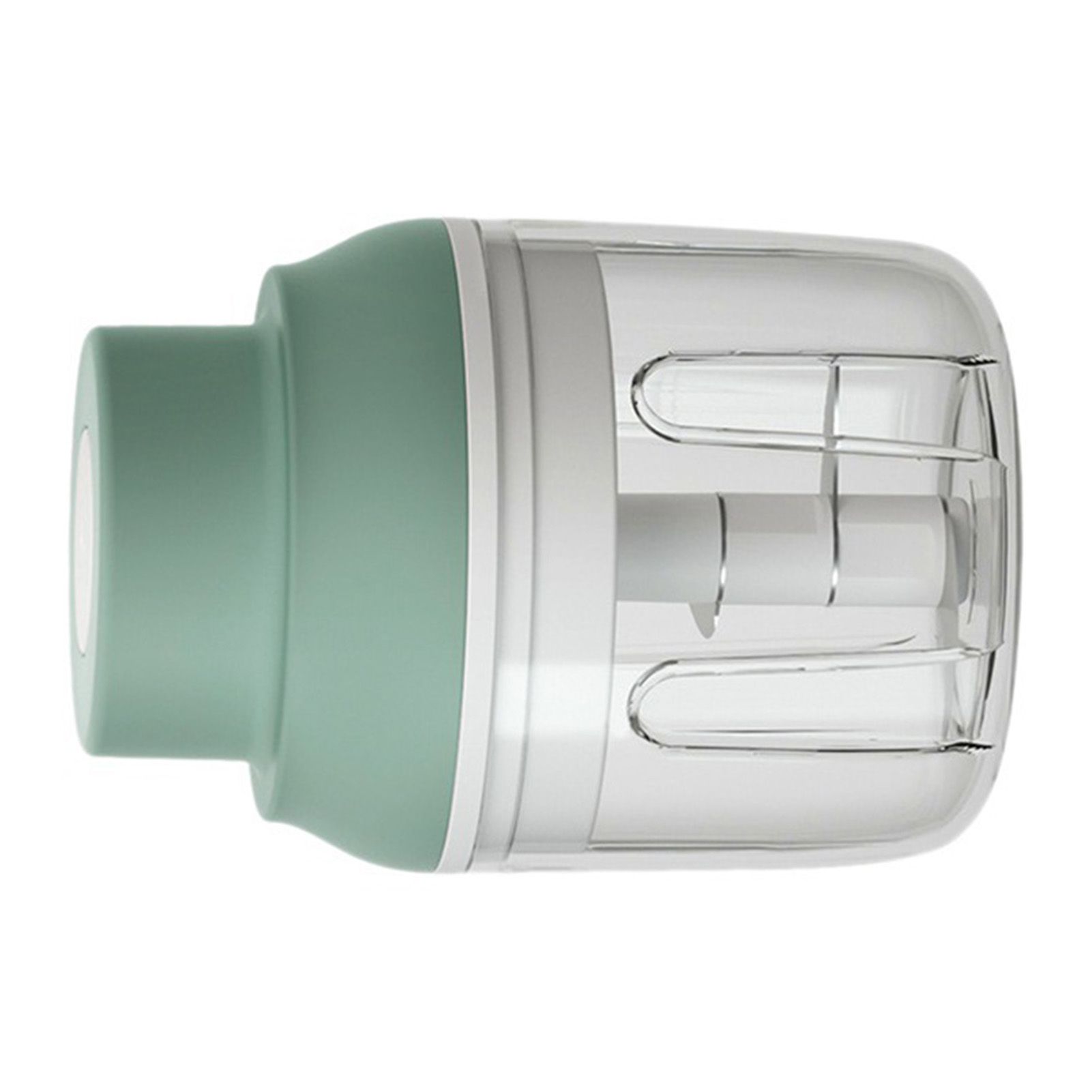 Electric Garlic Chopper USB Charging Cordless 3 Blades Garlic Masher Machine for Seasonings Meat Food Supplement Green - Image 6