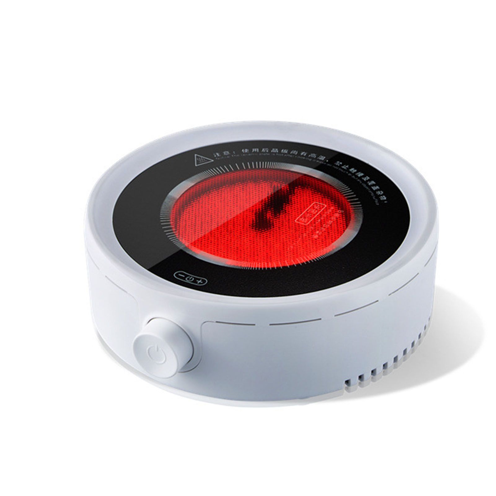 Silent Electric Tea Stove Small Ceramic Hot Plate for Boiling Water Making Coffee Knob Adjustment CN Plug - Image 1