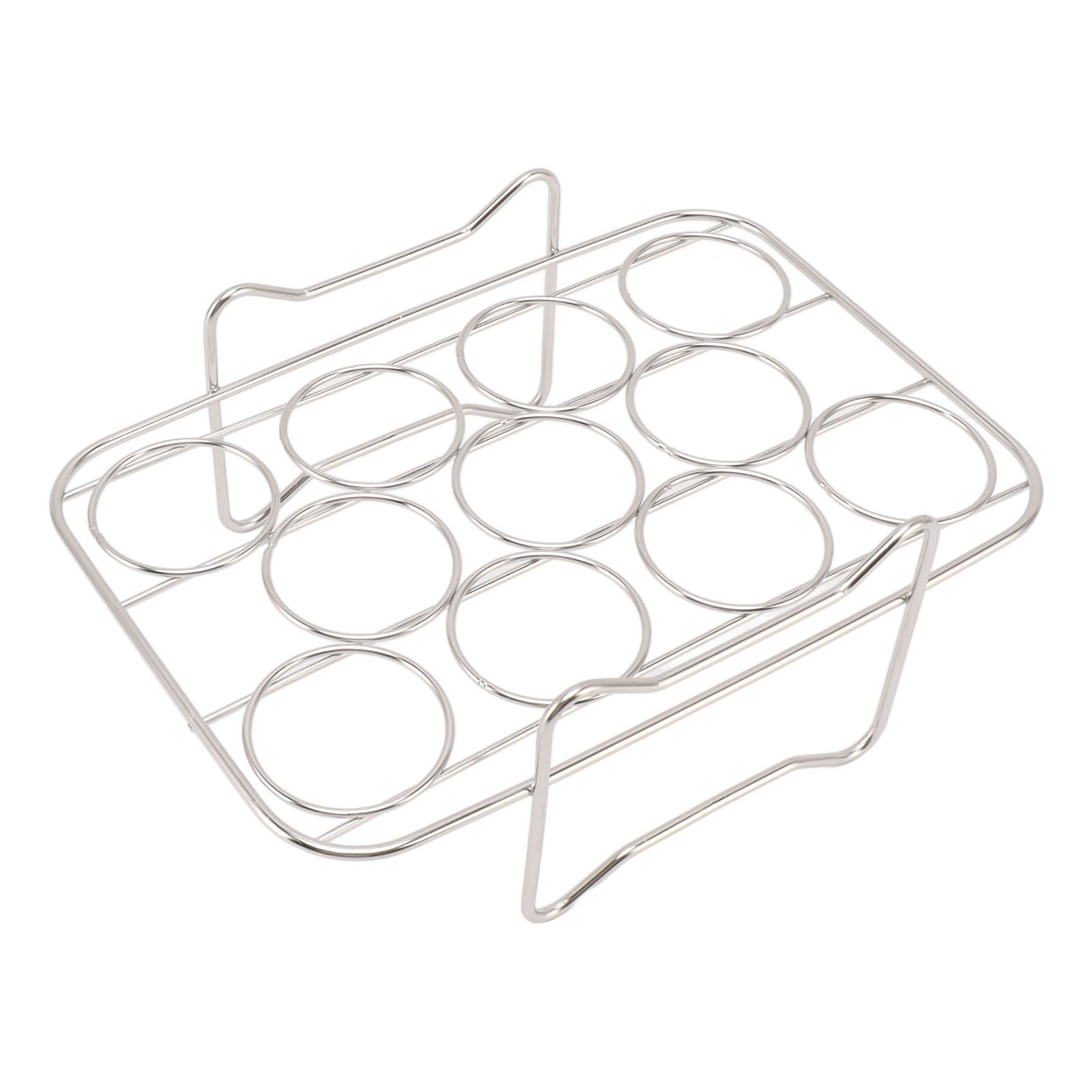 Egg Steamer Rack 304 Stainless Steel High Strength Food Grade Fryer Rack for NINJA FOOD - Image 1