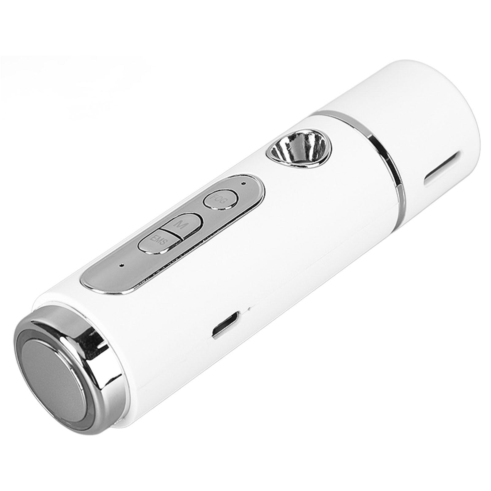 Handheld Eye Massager Wand EMS Sooth Fade Dark Circles Vibration Handheld Eye Massager Pen for Work Travel 15ml White - Image 7