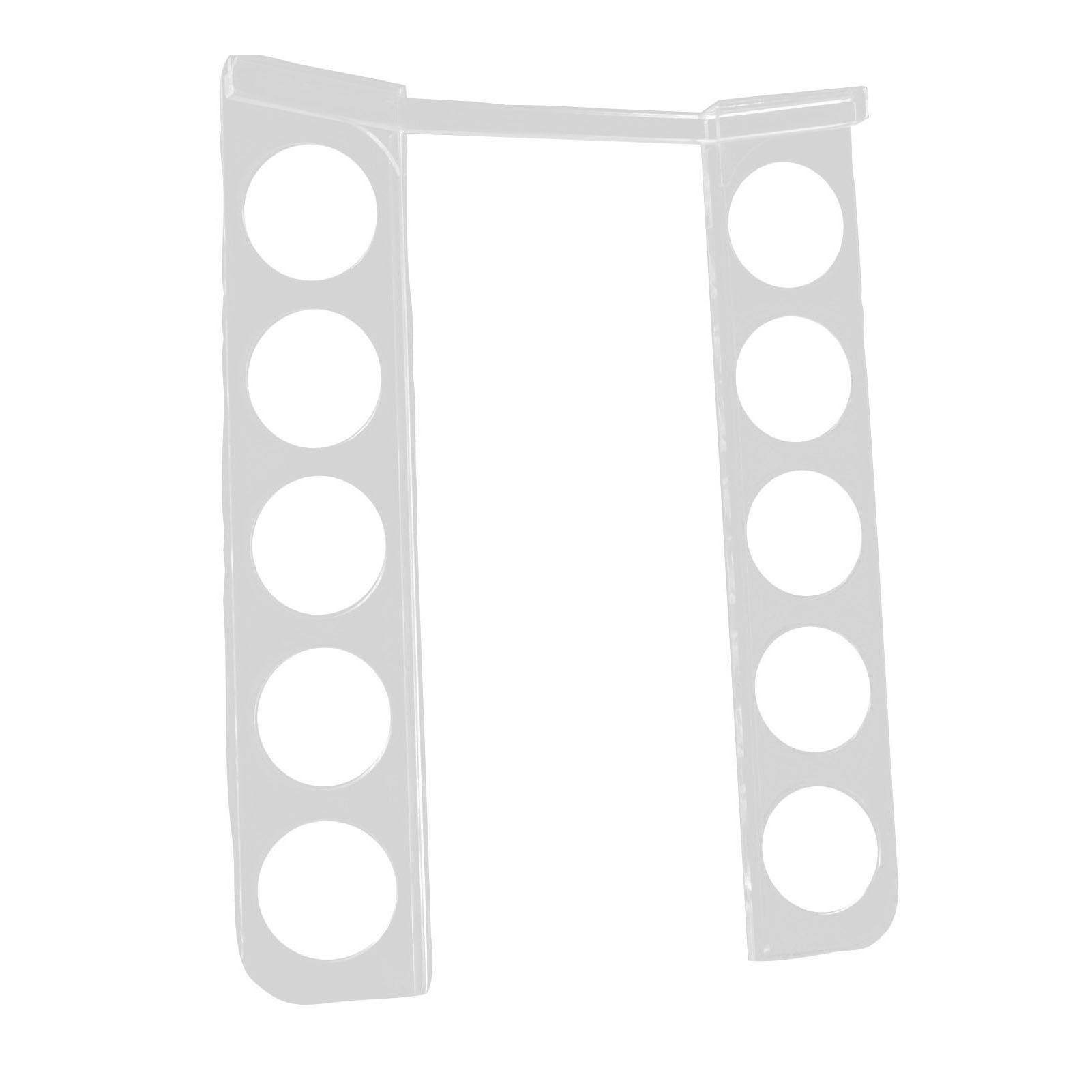 Coffee Pods Holder for 10 Capsules Acrylic Side Mount Capsule Storage Organizer Rack for Home Cafe Office - Image 2