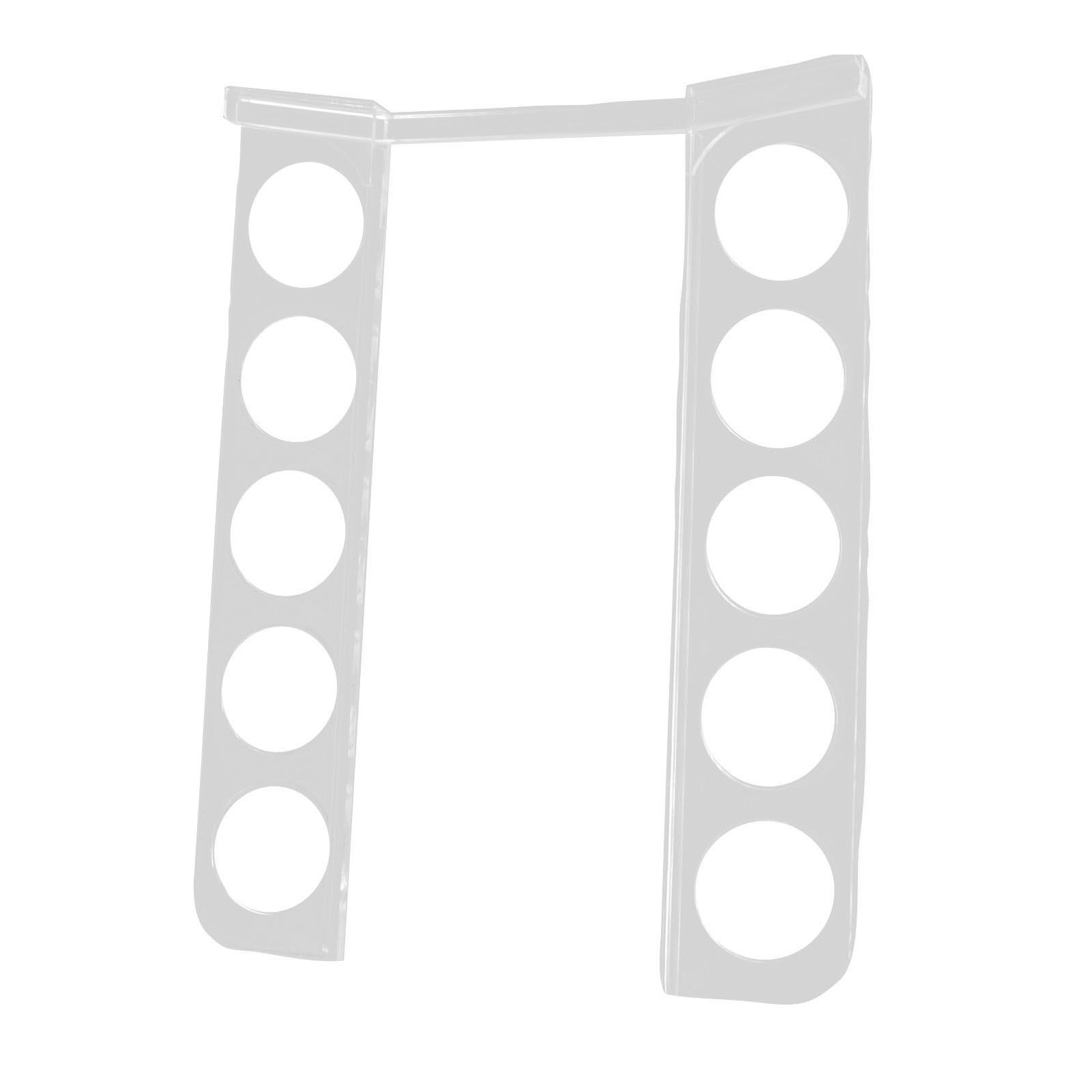 Coffee Pods Holder for 10 Capsules Acrylic Side Mount Capsule Storage Organizer Rack for Home Cafe Office - Image 3