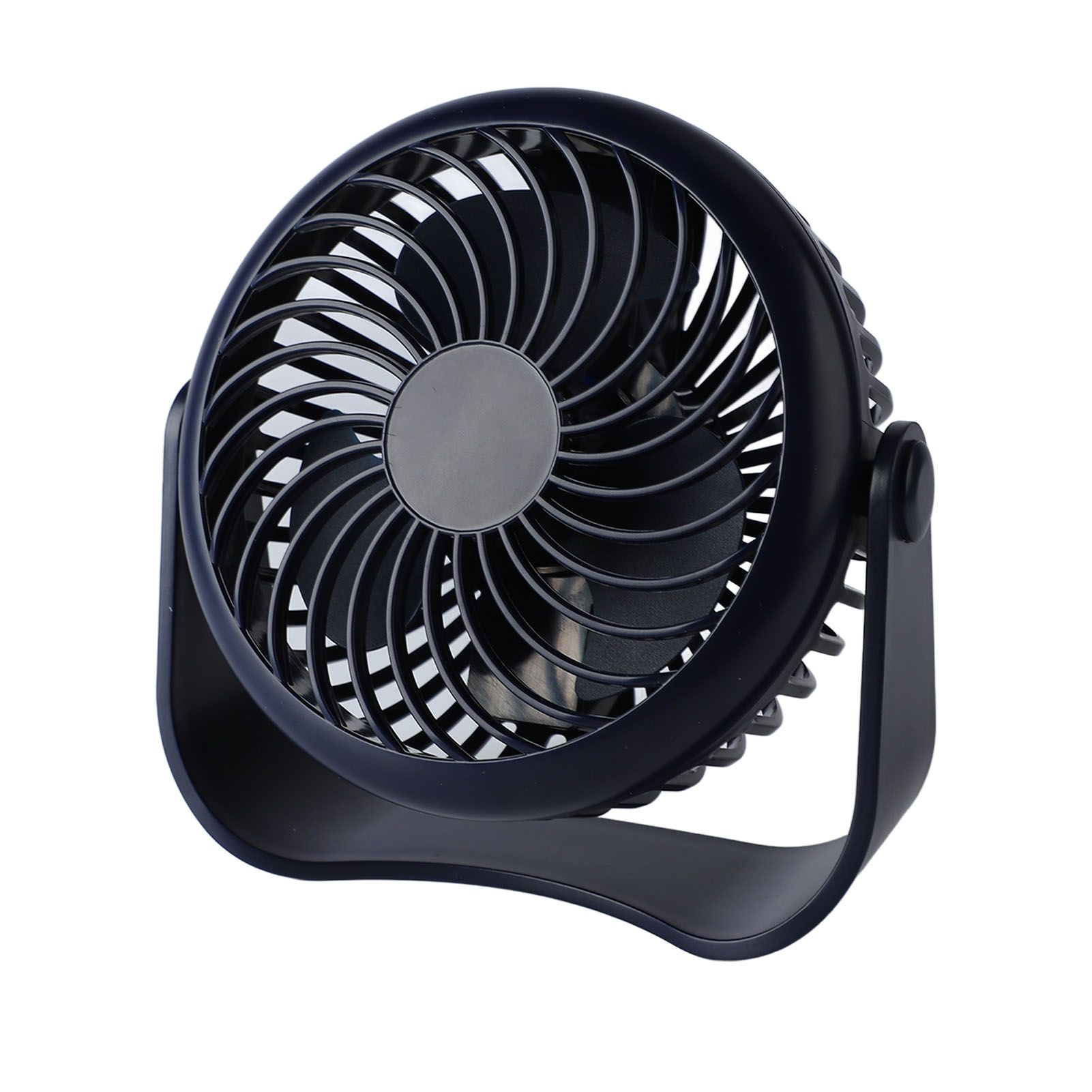 Small Desk Fan 3 Gear Wind Speeds Mute Rechargeable Summer Usb Mini Fan for Home Bedroom - Image 3