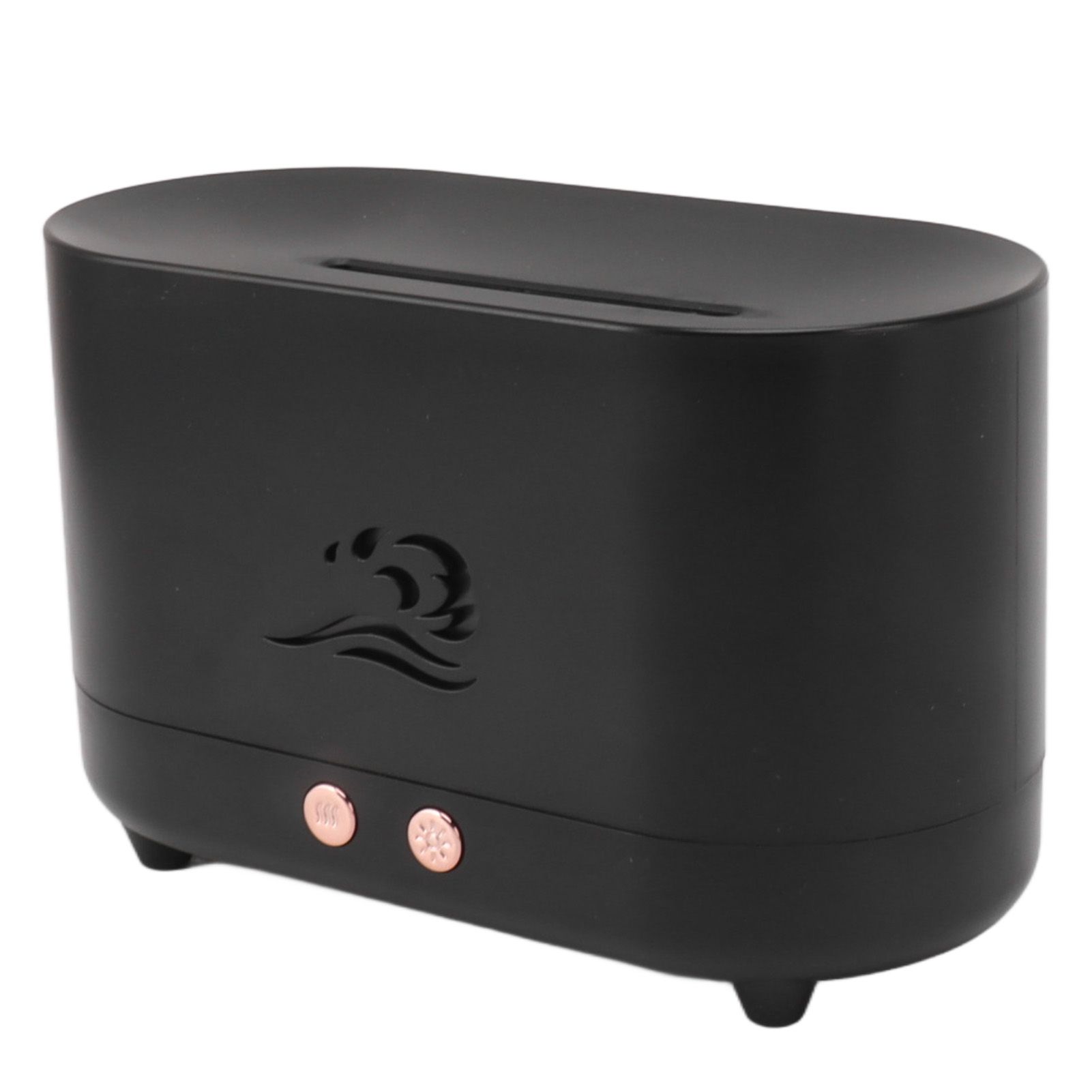 Simulation Flame Aromatherapy Machine Black 225ml 35DB USB Flame Air Diffuser for Coffee Shop Home - Image 4