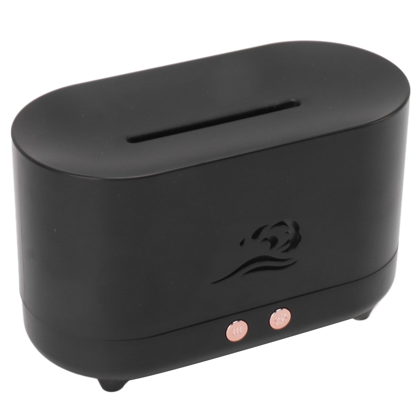 Simulation Flame Aromatherapy Machine Black 225ml 35DB USB Flame Air Diffuser for Coffee Shop Home - Image 5