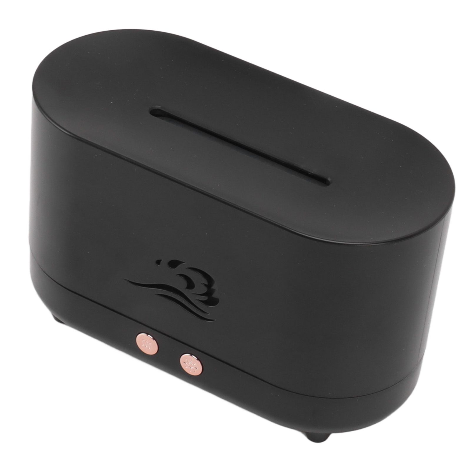Simulation Flame Aromatherapy Machine Black 225ml 35DB USB Flame Air Diffuser for Coffee Shop Home - Image 6