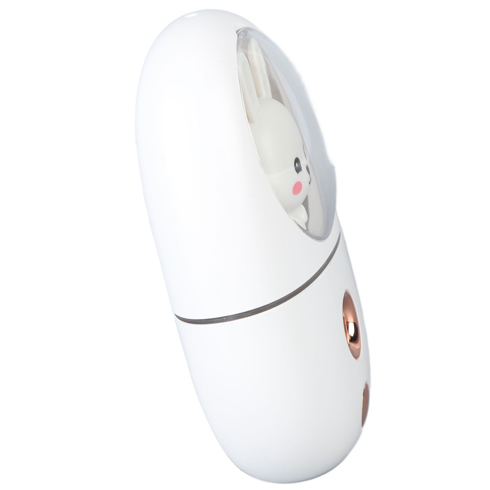 Cute Animal Facial Mist Sprayer USB Rechargeable Mini Eye Face Humidifier for Travelling 35ml 500mah White - Image 8