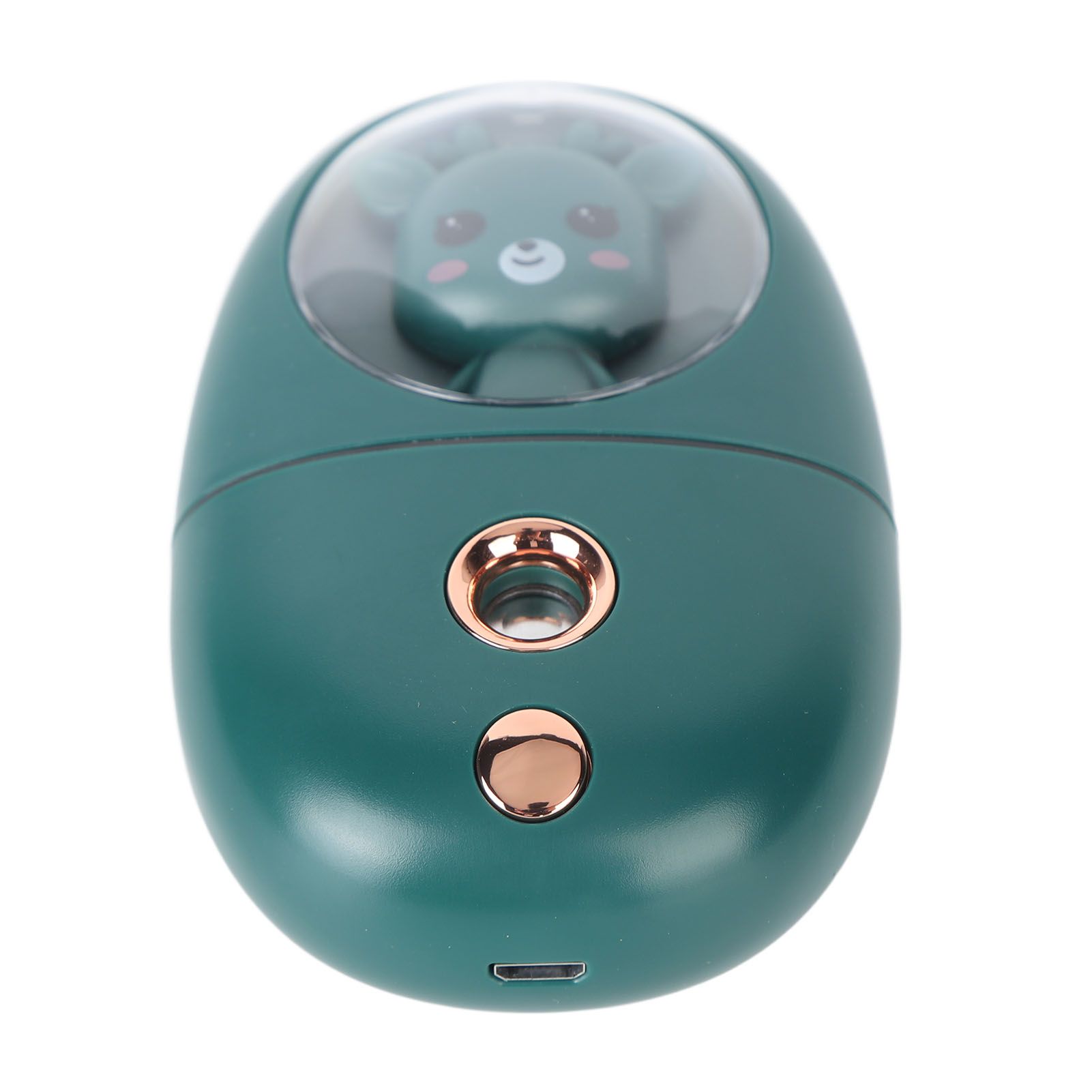 Cute Animal Facial Mist Sprayer USB Rechargeable Mini Eye Face Humidifier for Travelling 35ml 500mah Green - Image 5