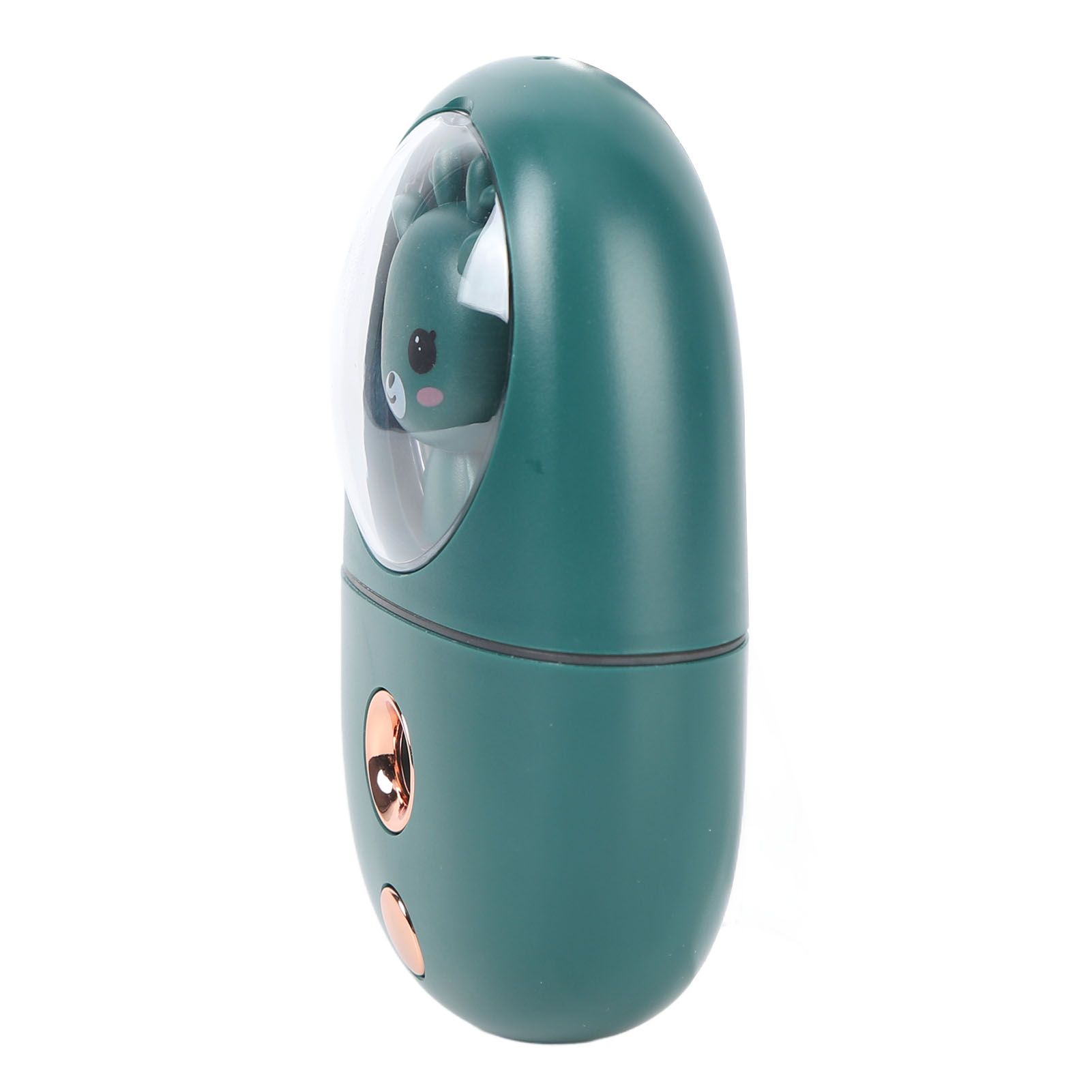 Cute Animal Facial Mist Sprayer USB Rechargeable Mini Eye Face Humidifier for Travelling 35ml 500mah Green - Image 8