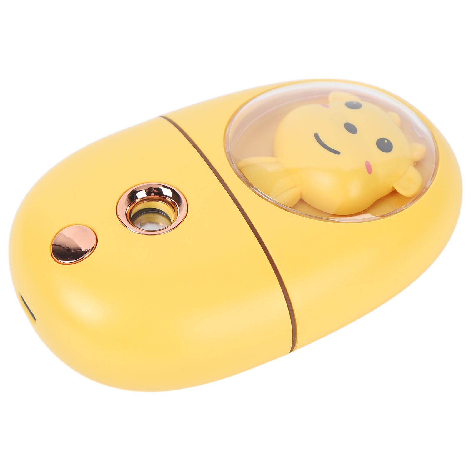 Cute Animal Facial Mist Sprayer USB Rechargeable Mini Eye Face Humidifier for Travelling 35ml 500mah Yellow - Image 8