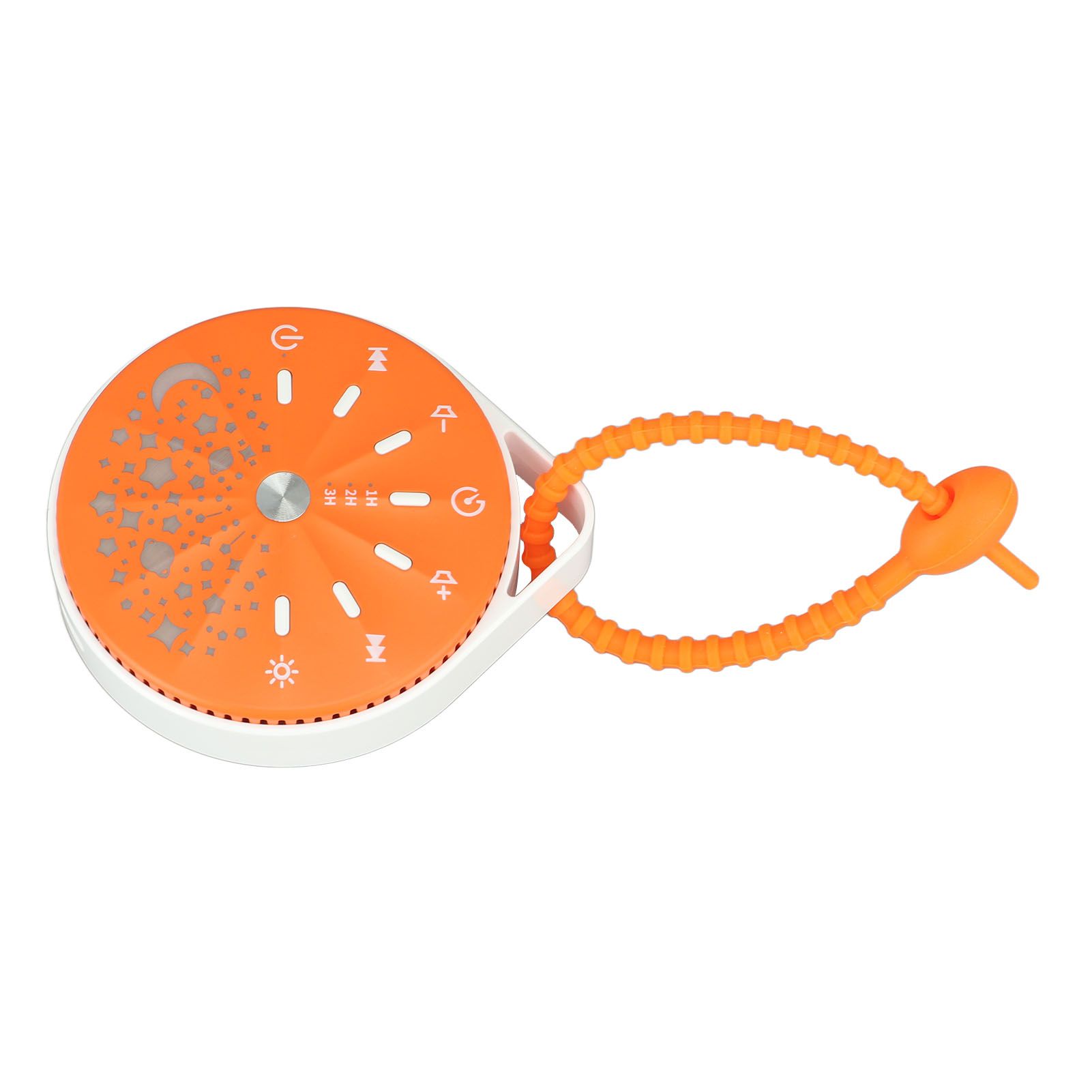 Portable White Noise Sound Machine for Baby 10 Natural Sounds With Volume Control Compact White Noise Machine for Sleep Aid Orange - Image 5