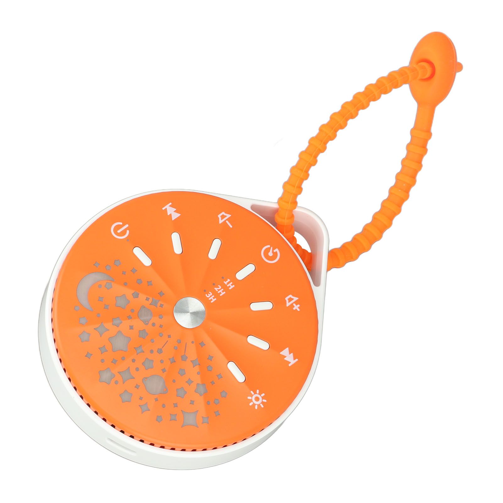 Portable White Noise Sound Machine for Baby 10 Natural Sounds With Volume Control Compact White Noise Machine for Sleep Aid Orange - Image 6