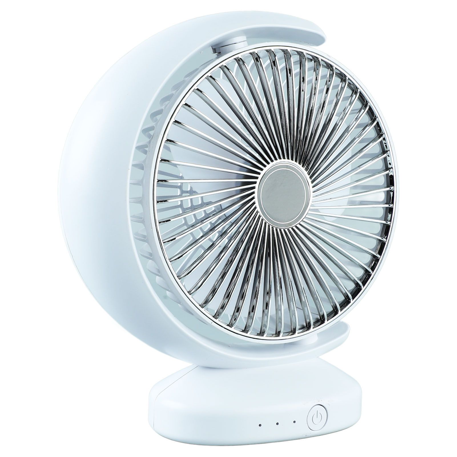 3 Speed Wind Small Desk Fan USB Powered Silent Home Portable Mini Fan for Office Dormitory - Image 3