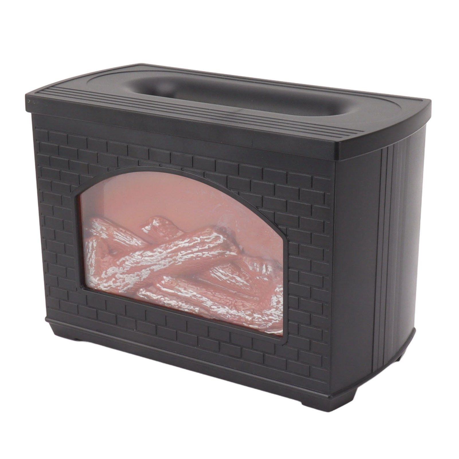 Black 270ml Fireplace Flame Diffuser No BPA Desktop Essential Oil Diffuser Mist Humidifier 7.5W 5V - Image 6