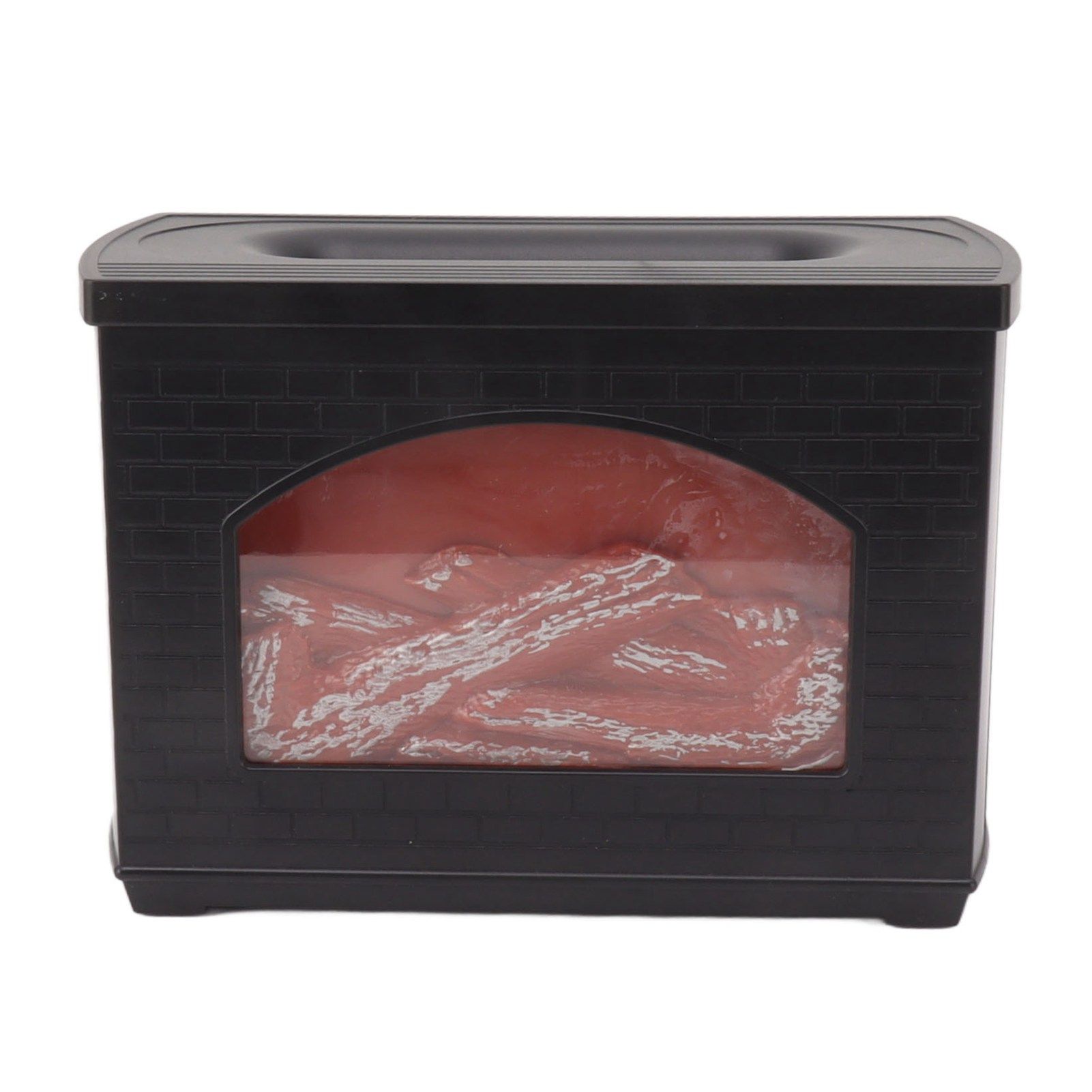 Black 270ml Fireplace Flame Diffuser No BPA Desktop Essential Oil Diffuser Mist Humidifier 7.5W 5V - Image 7