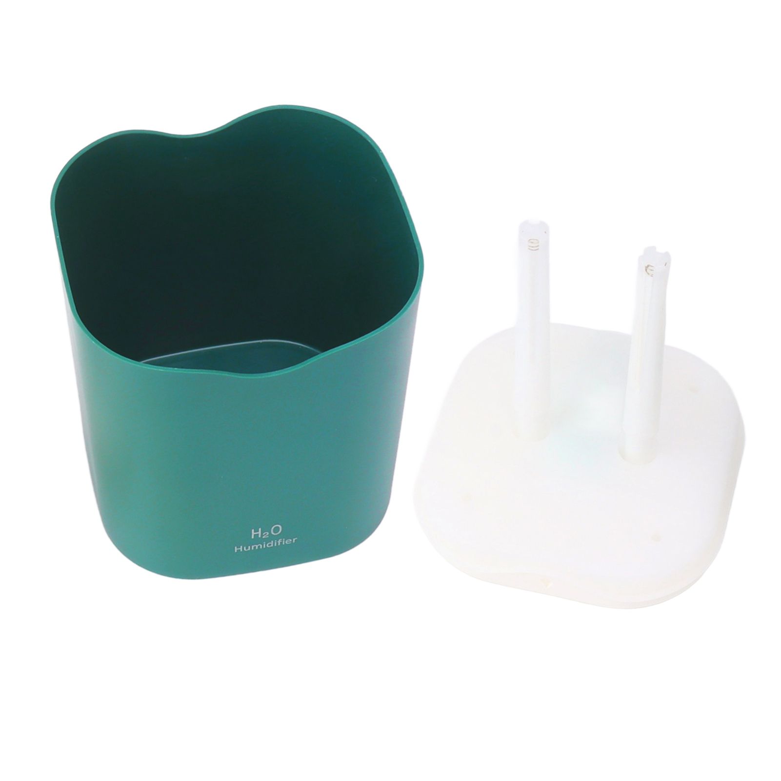 2L Cool Mist Humidifier Quiet 2 Mist Modes USB Portable Aromatherapy Humidifier with Color Light for Bedroom Home Green - Image 8