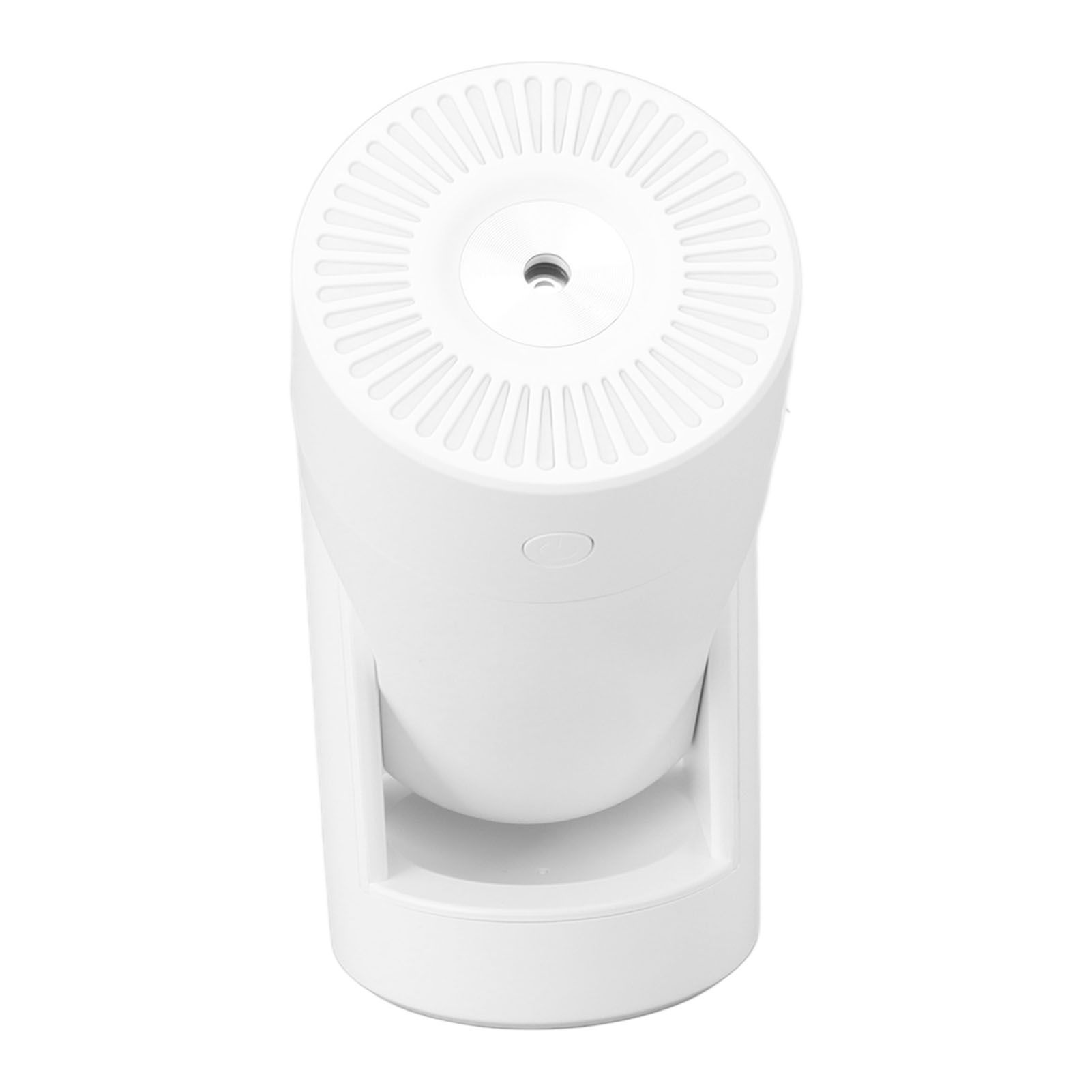 Portable Mini Humidifier USB Automatic Rotating Super Quiet Small Desktop Cool Mist Humidifier for Bedroom Office Car Travel White - Image 2